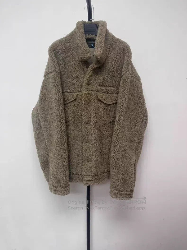 Balenciaga Balenciaga Solid High Neck Single Button Long Sleeve Jacke Size US M / EU 48-50 / 2 - 1 Thumbnail
