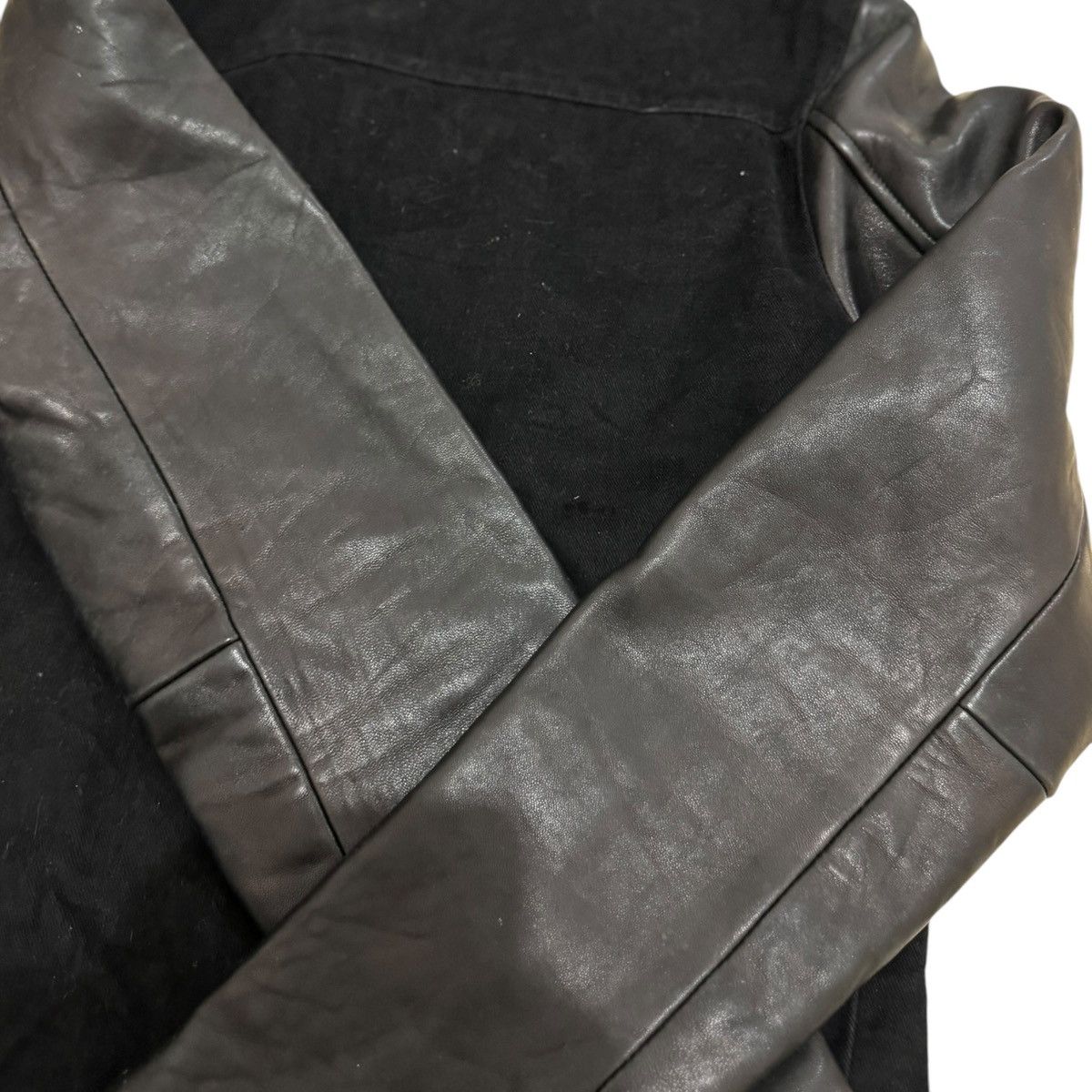 T by Alexander Wang Alexander Wang Leather Varsity Jacket Size US XS / EU 42 / 0 - 6 Thumbnail