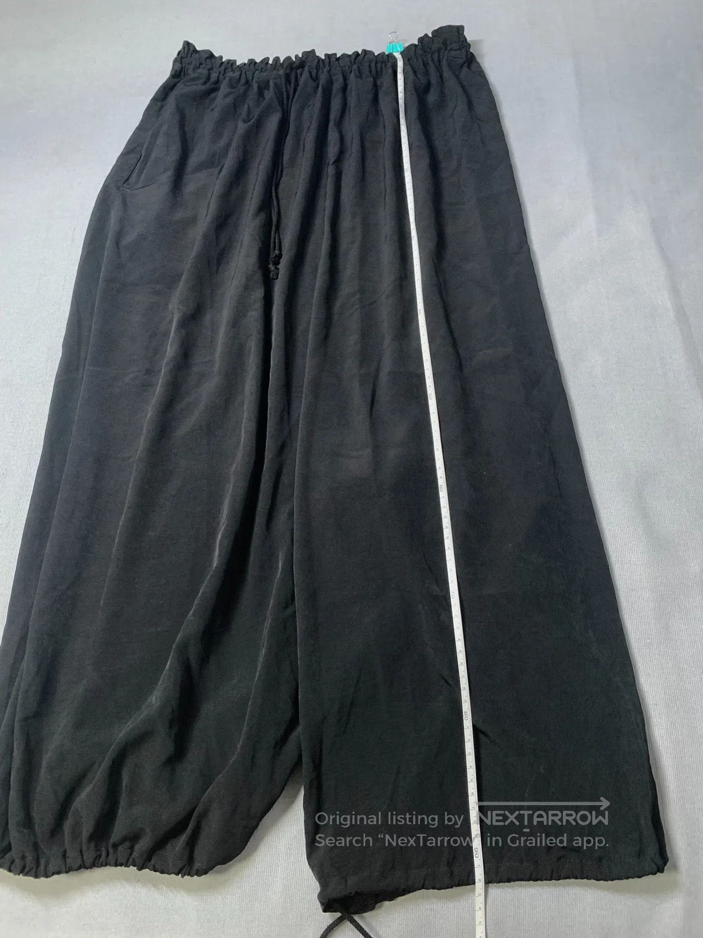 Y's Yohji Yamamoto 22SS Triacetate Harem Pants. Size 28" / US 6 / IT 42 - 6 Thumbnail