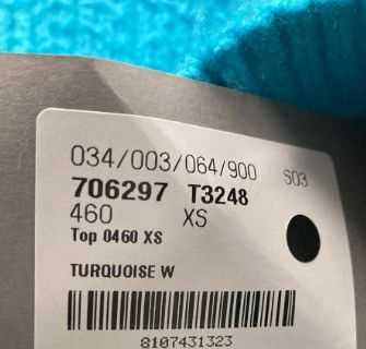 Balenciaga o1la1rc1a1024 Sweater in Turquoise Size XS / US 0-2 / IT 36-38 - 5 Thumbnail