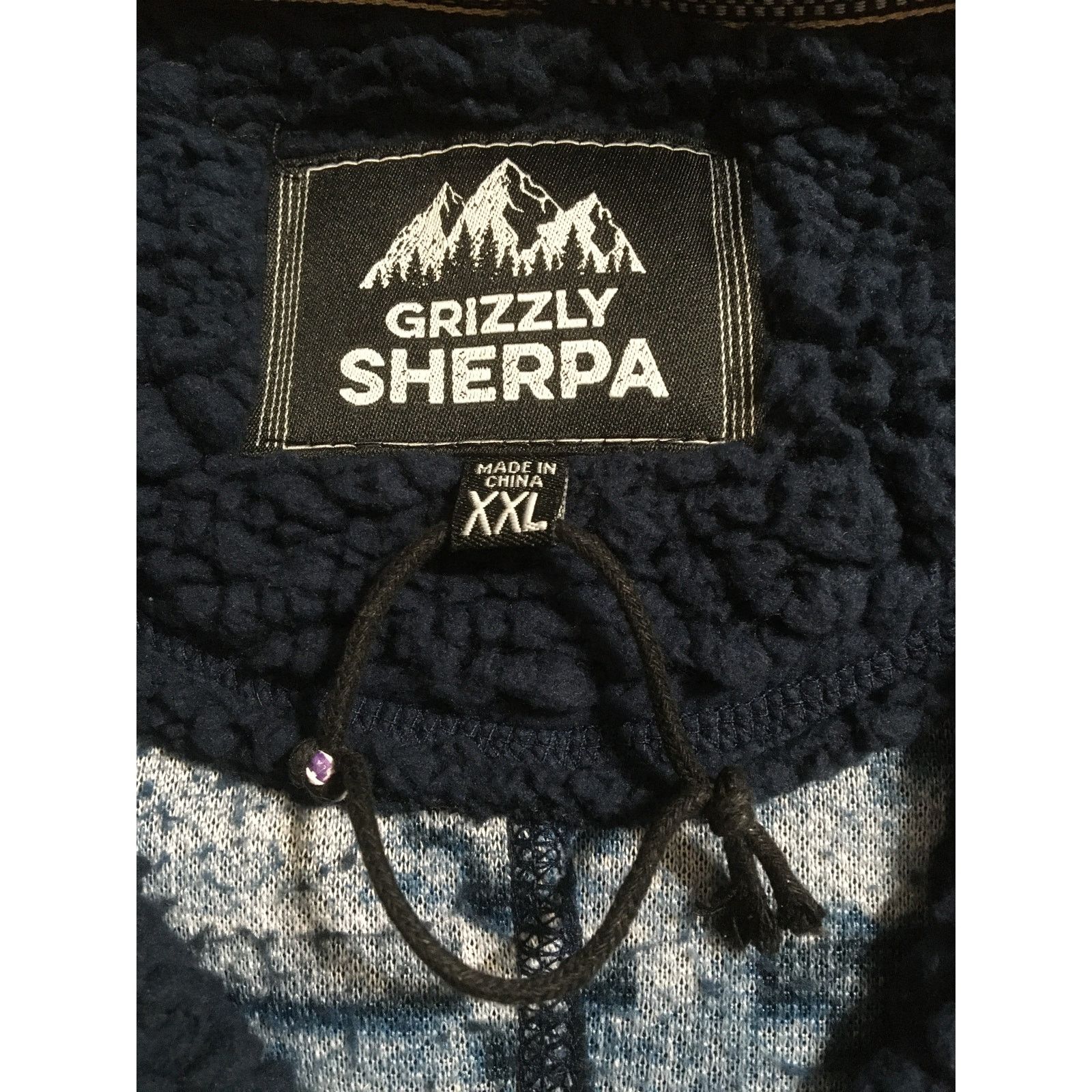 Other Grizzly Sherpa XXL Blue 1/4 Zip Long Sleeve Pullover Top Size US XXL / EU 58 / 5 - 7 Thumbnail