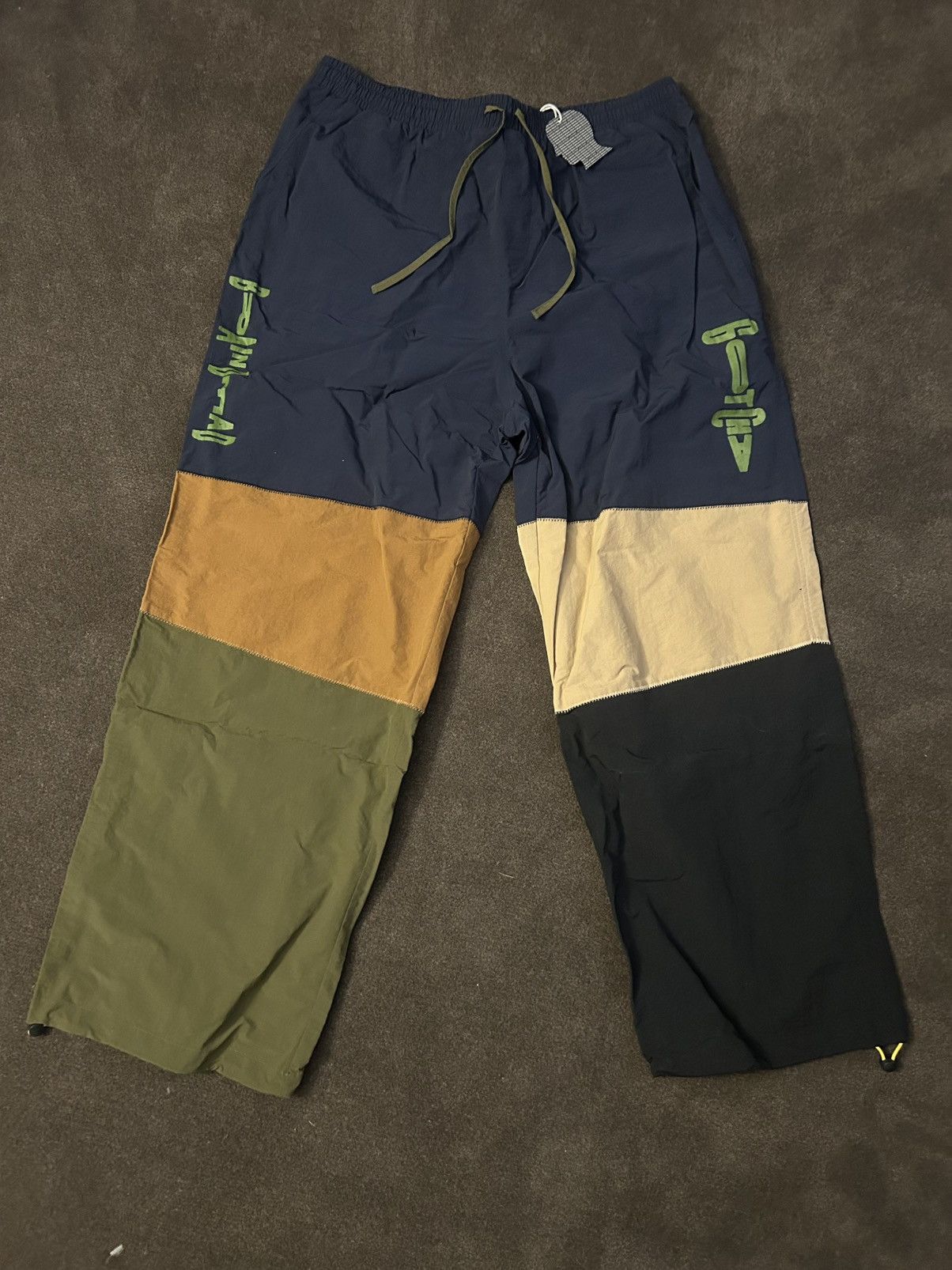 Brain Dead × Gotcha BRAIN DEAD x GOTCHA PANELED BEACH PANT Size US 34 / EU 50 - 1 Thumbnail