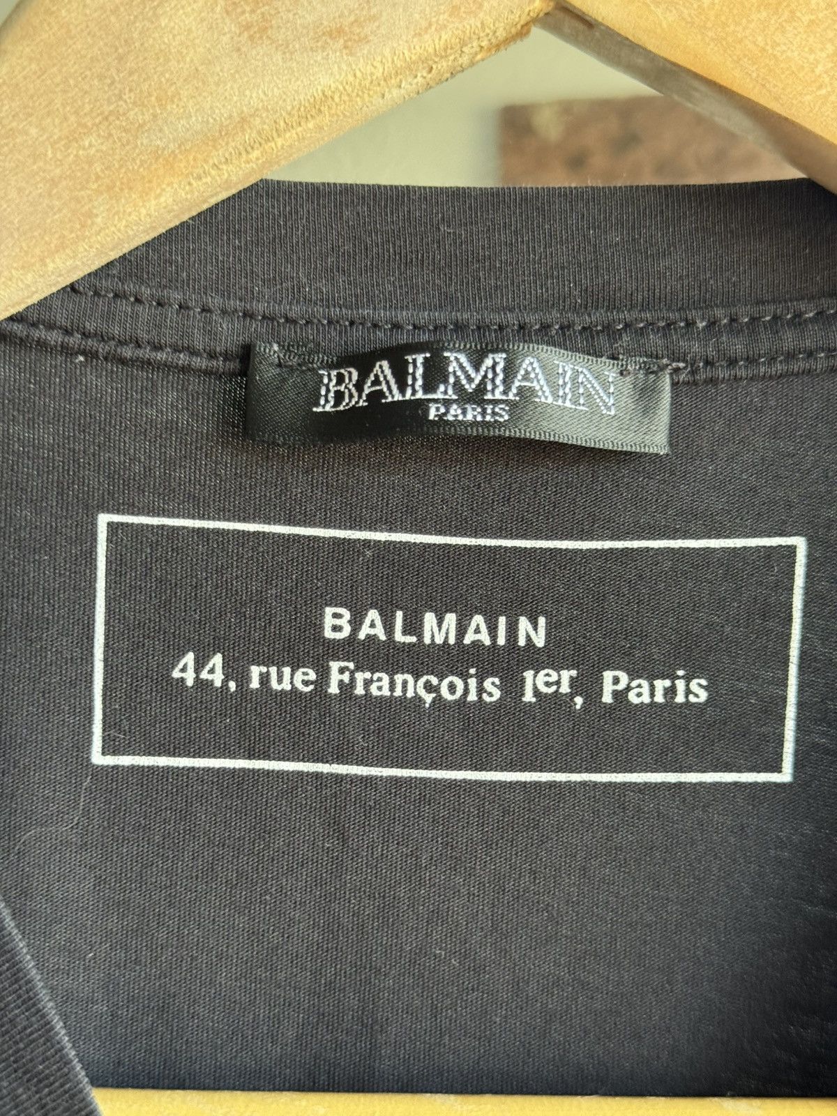 Balmain Balman Dark Blue Tshirt Size US S / EU 44-46 / 1 - 7 Thumbnail