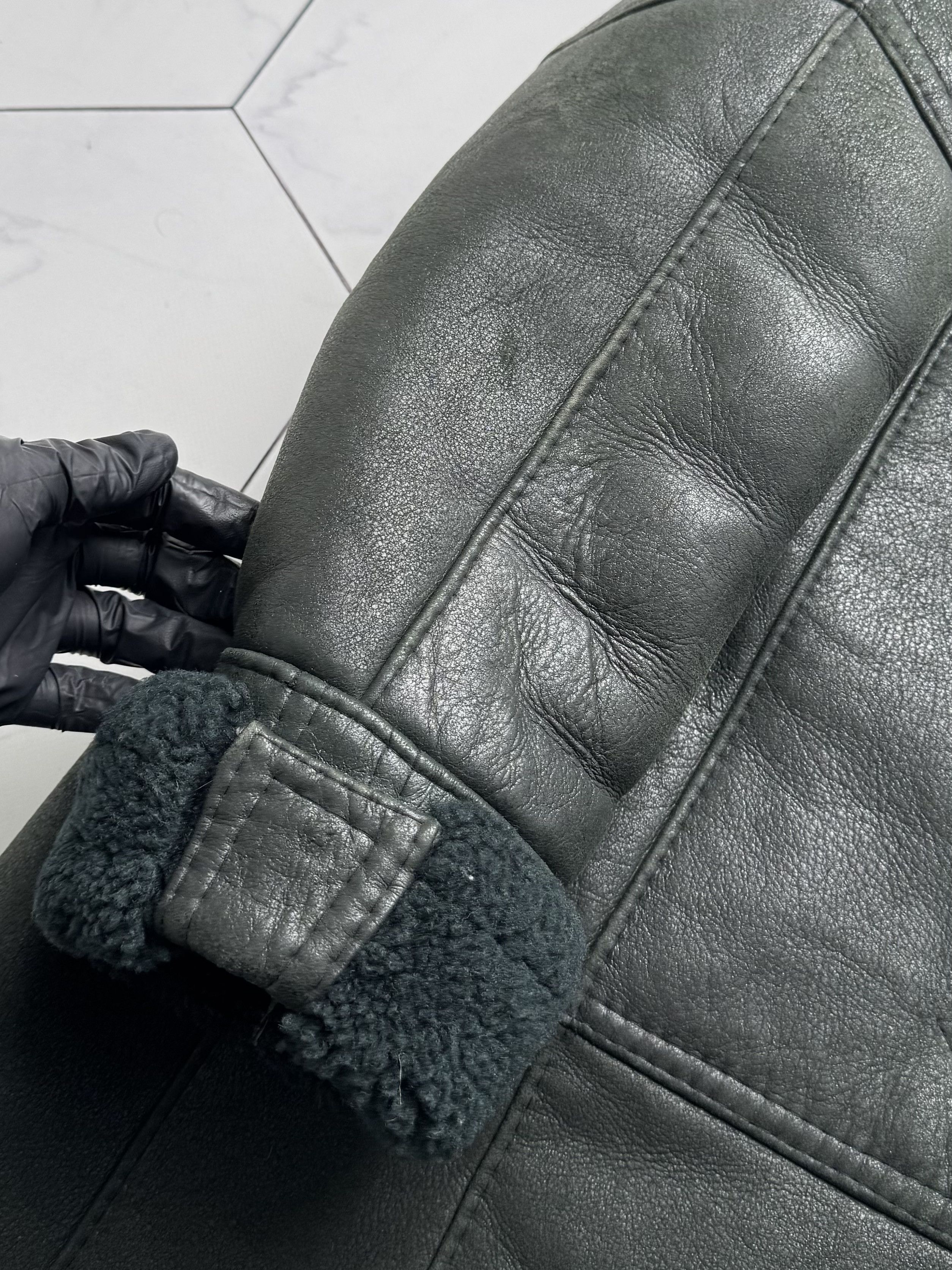 Vintage Vintage Real Sheepskin Coat (B250)D15E2 Size XL / US 12-14 / IT 48-50 - 9 Thumbnail