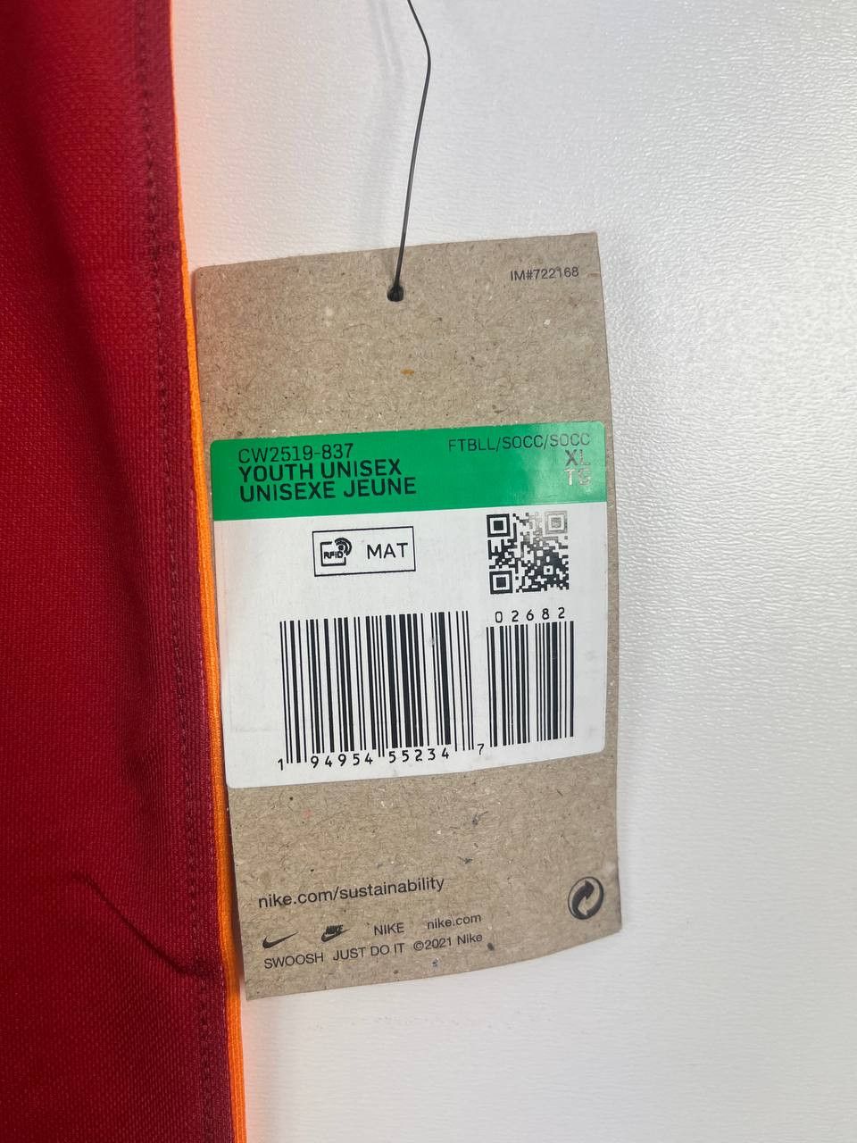 Nike Galatasaray 2021 2022 Home Shirt Nike CW2519-837 Size M Size US M / EU 48-50 / 2 - 4 Thumbnail