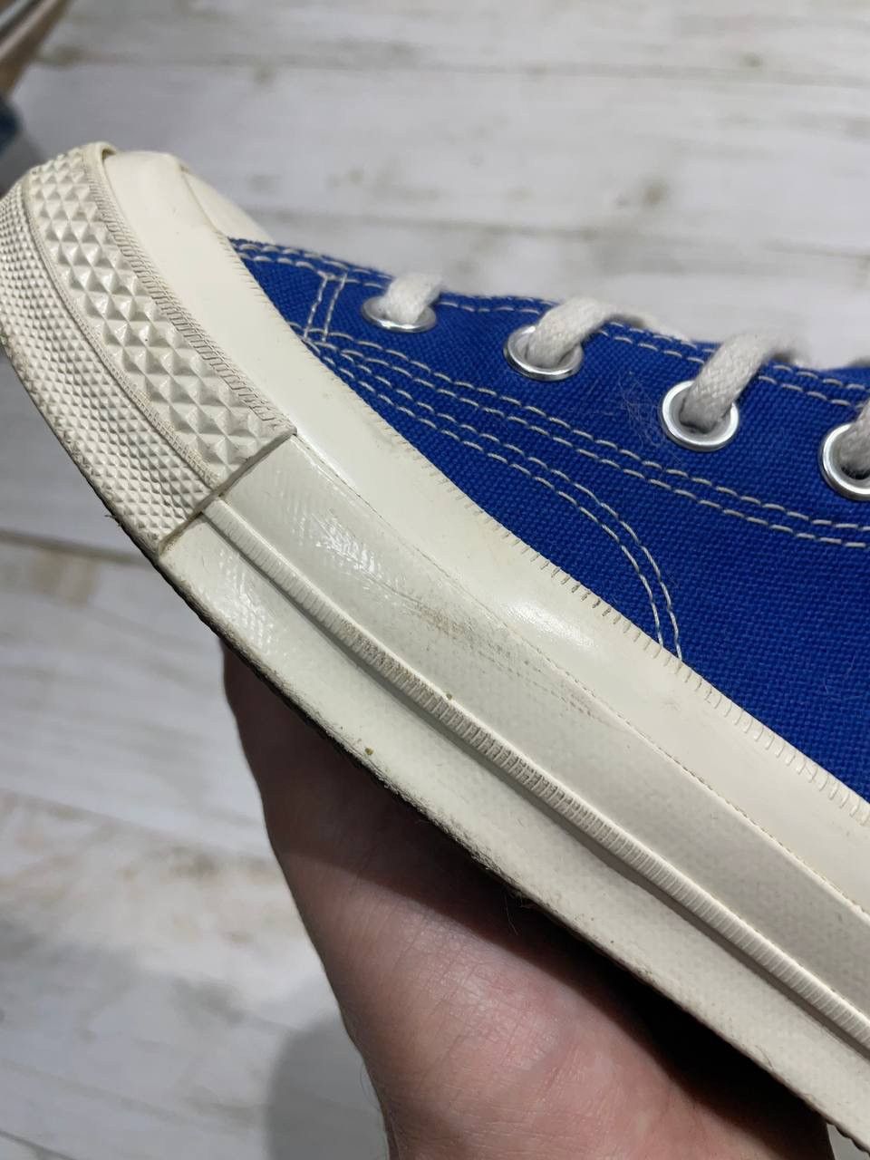 Comme des Garcons Comme Des Garçons Play x Converse High Top Sneakers Woman Size US 8 / IT 38 - 6 Thumbnail