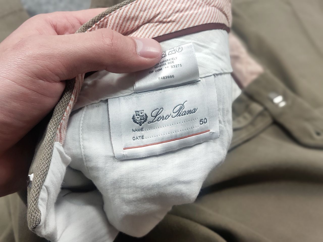 Loro Piana Loro Piana Italy Design Comfort Fit casual trousers Pants Size US 34 / EU 50 - 13 Thumbnail