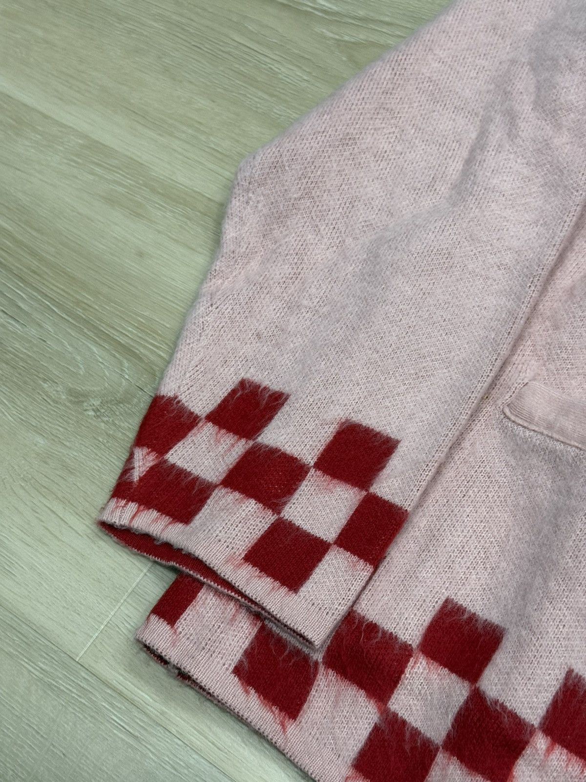 Supreme Supreme Brushed Checkered Cardigan Size US XL / EU 56 / 4 - 7 Thumbnail