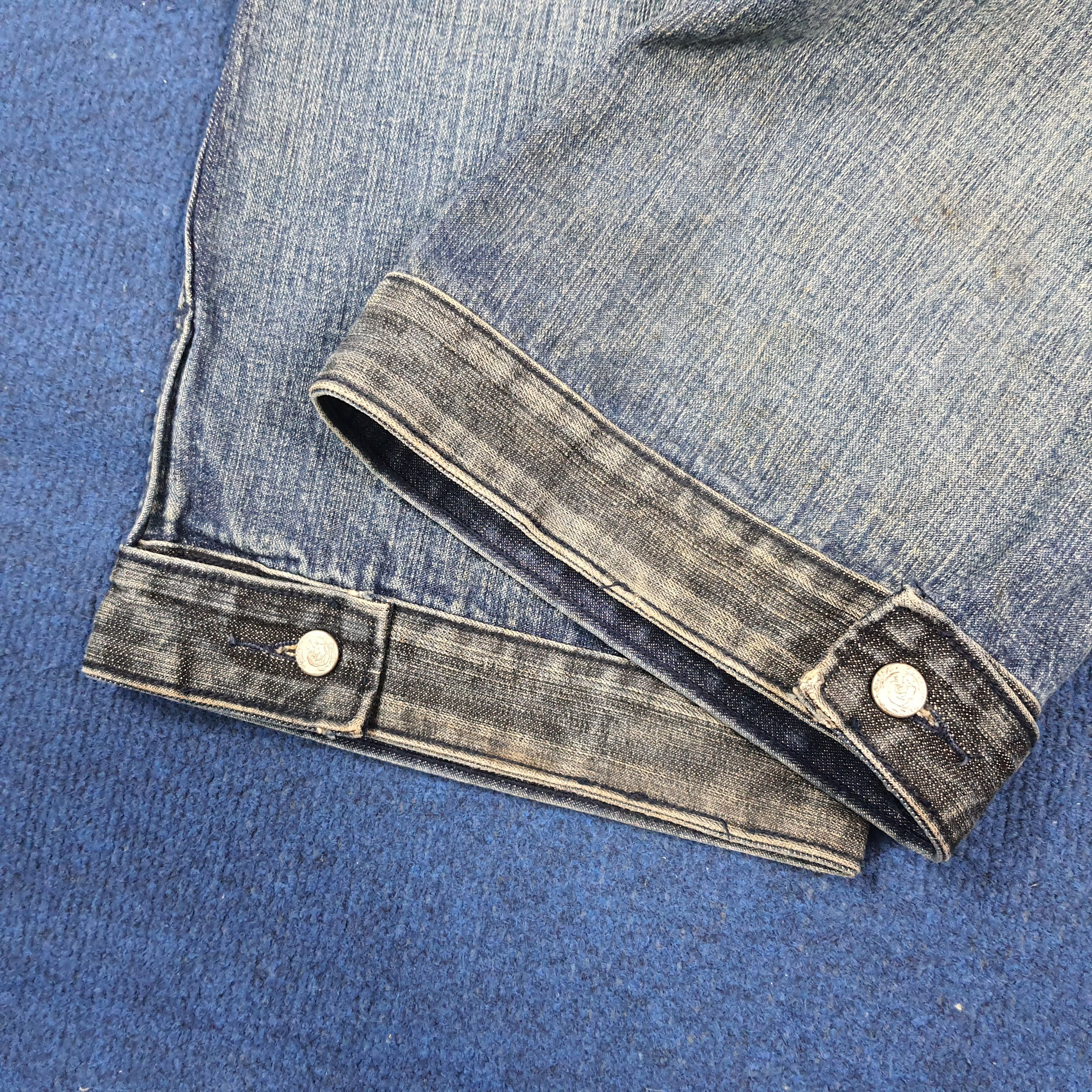 Diesel Rare Vintage Diesel Rabox Panelled Jeans Grunge C297N21 Size US 34 / EU 50 - 7 Thumbnail