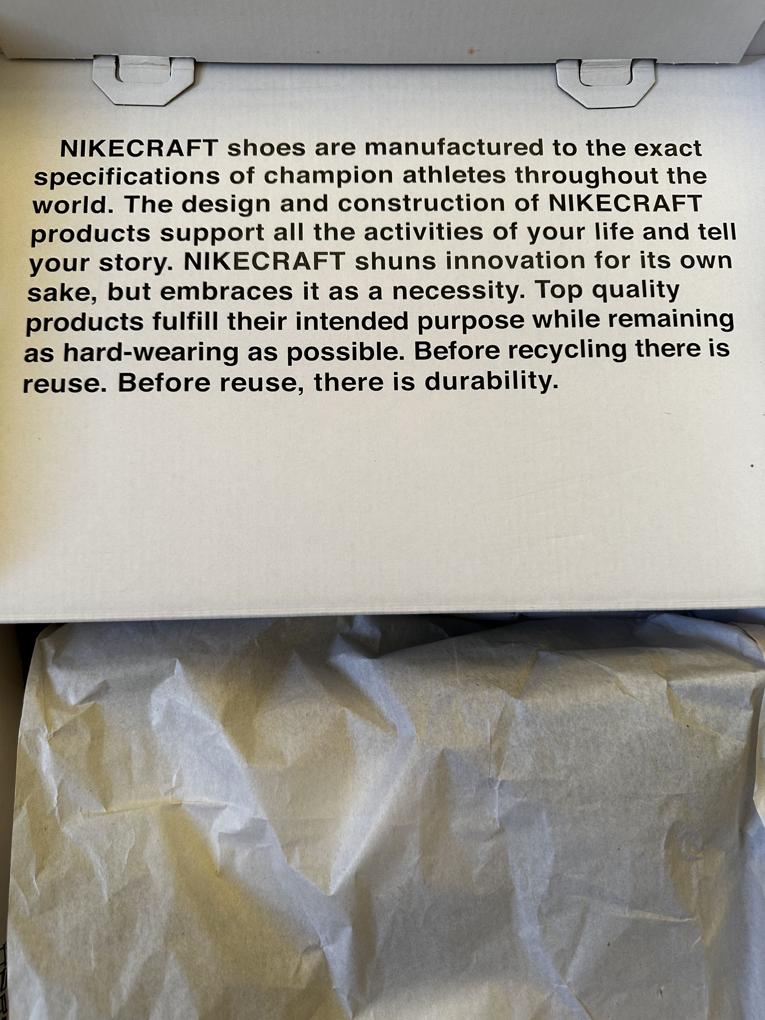 Nike × Tom Sachs Nike x Tom Sachs 2002 General Purpose Shoe Size US 10.5 / EU 43-44 - 13 Thumbnail