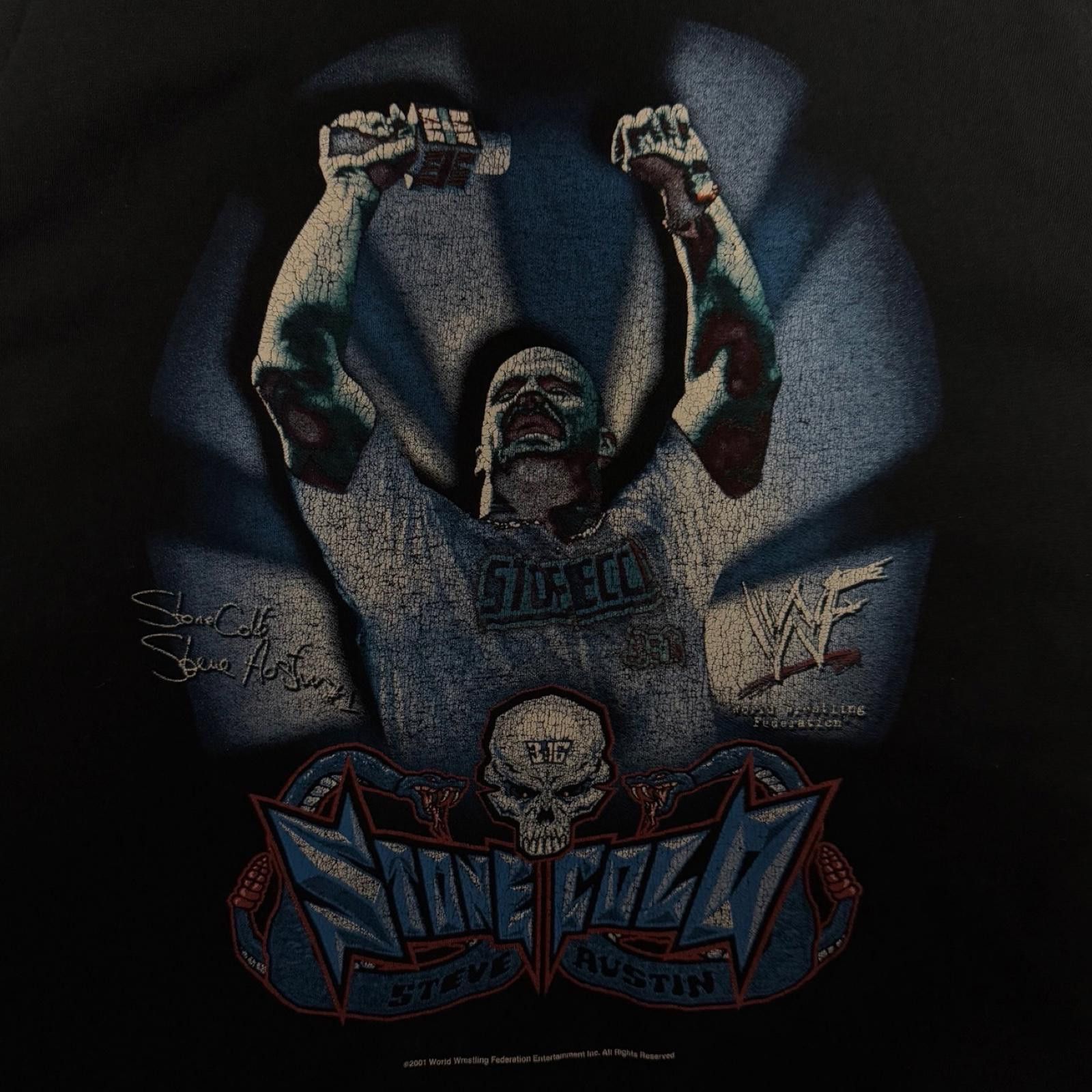 Designer 2001 Stone Cold Steve Austin -- L -- Size US L / EU 52-54 / 3 - 2 Thumbnail
