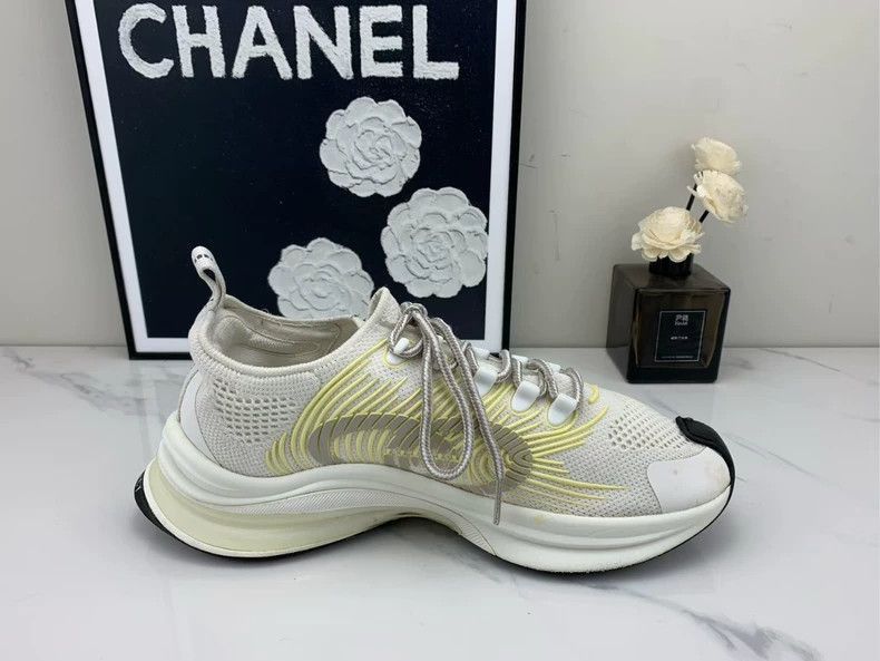Gucci Gucci White Sports Sneakers Size 40.5-2506 Size US 10.5 / EU 43-44 - 4 Thumbnail
