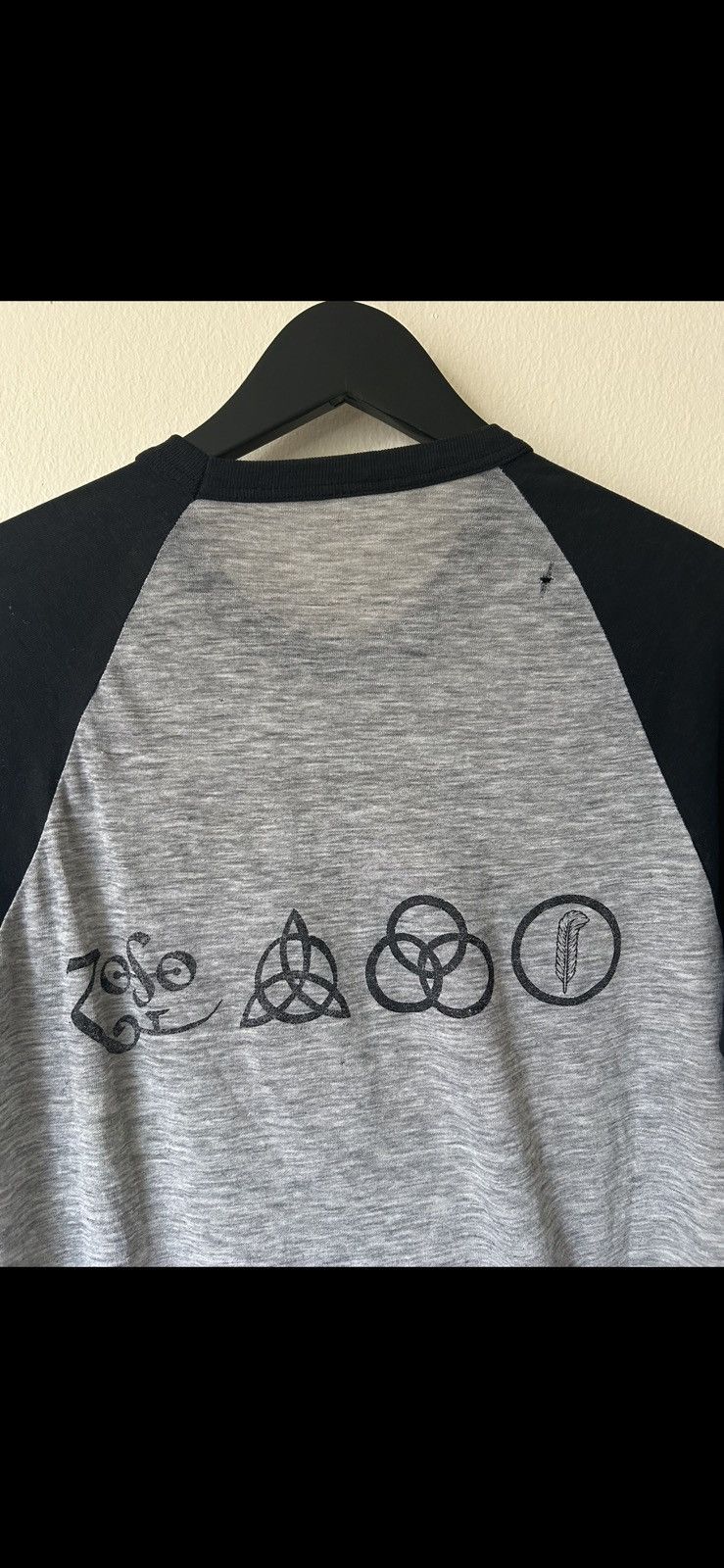 Led Zeppelin Vintage Led Zeppelin Raglan Size US M / EU 48-50 / 2 - 5 Thumbnail