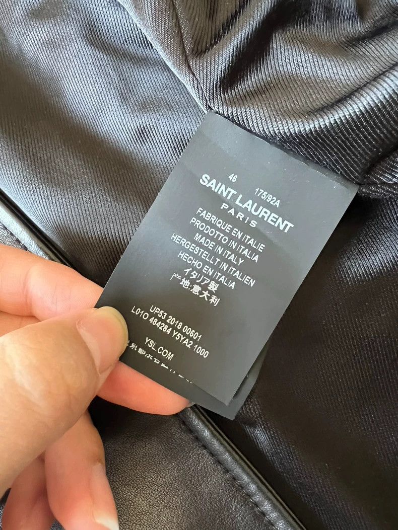 Saint Laurent Paris saint Laurent parisClassic L01 leather jacket 2503-Nextarr Size US S / EU 44-46 / 1 - 5 Thumbnail