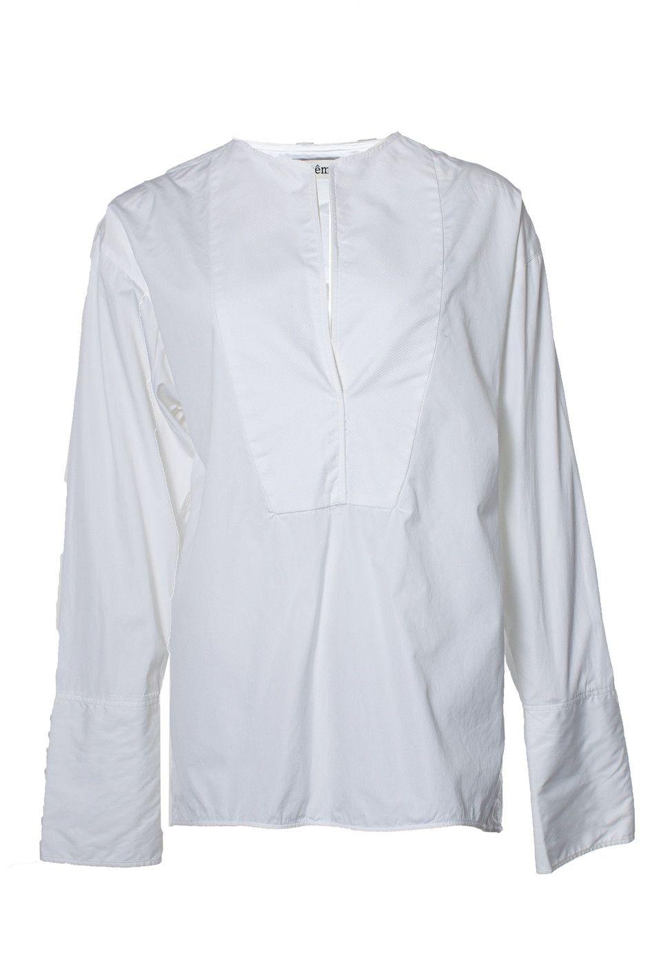 image of Toteme, White Blouse Shirt, Women's (Size Medium)