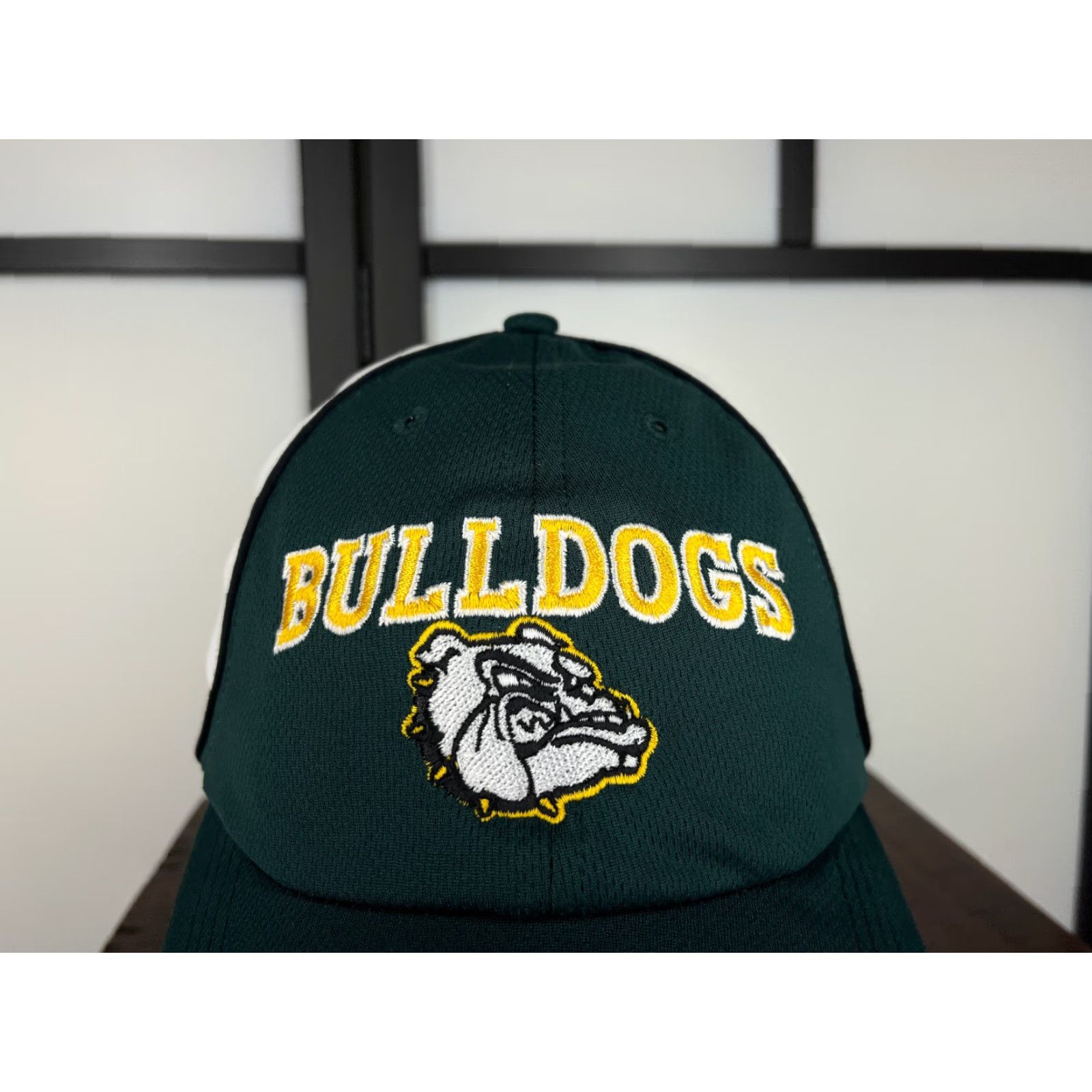Vintage Richardson Green Baseball Cap Hat Adjustable One Size Adult Men Polyester Solid Shirt Style - Logo 90s, Casual Sports Boys Mens Size ONE SIZE - 2 Thumbnail