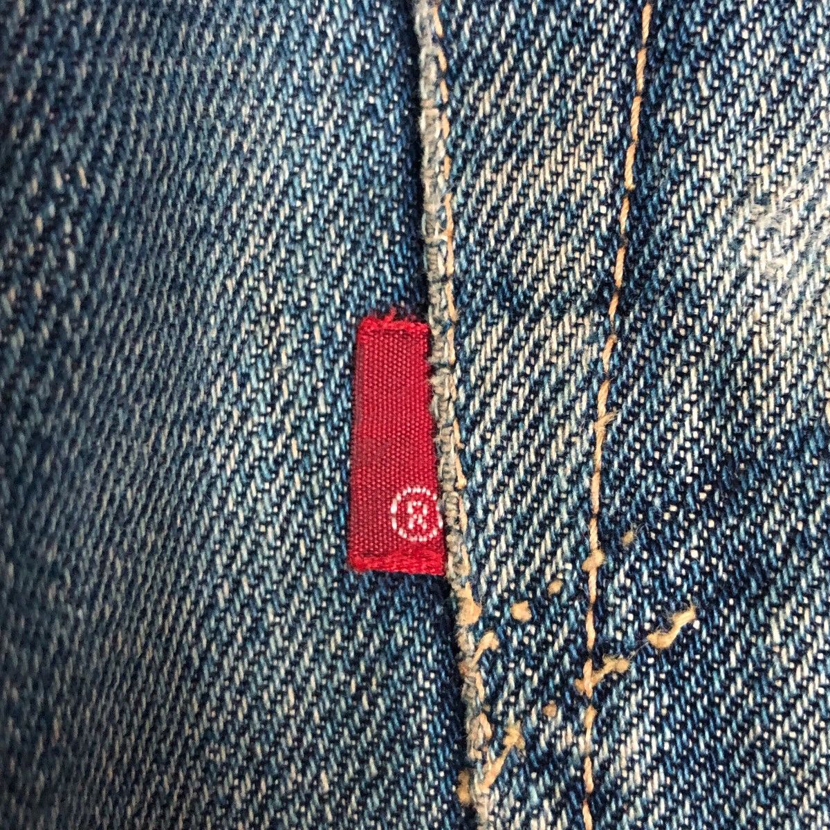 Vintage Vintage Jack The Ripper & Co Distressed Denim Jeans Size US 33 - 7 Thumbnail