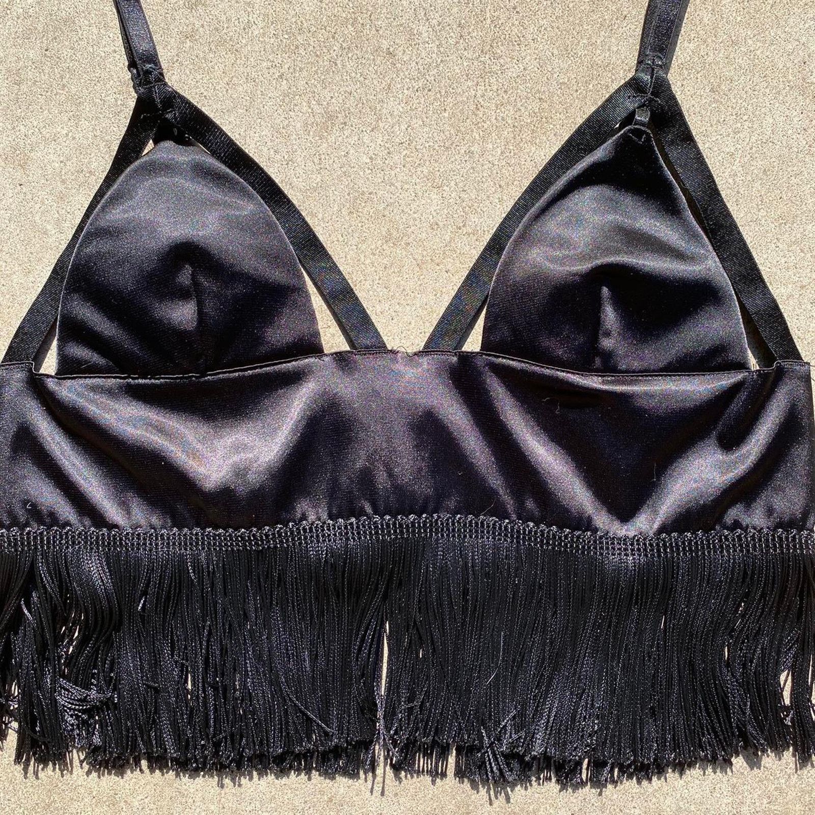 Other Sexy fringe top seduction brand Size L / US 10 / IT 46 - 2 Thumbnail