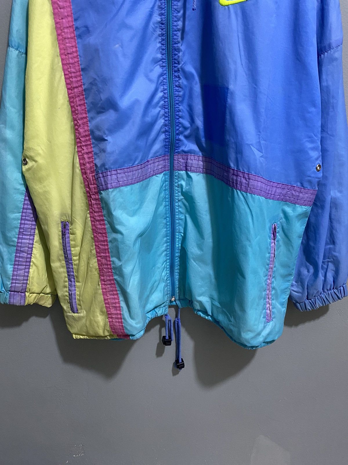Nike Nike windbreaker colorblock Size US XL / EU 56 / 4 - 6 Thumbnail