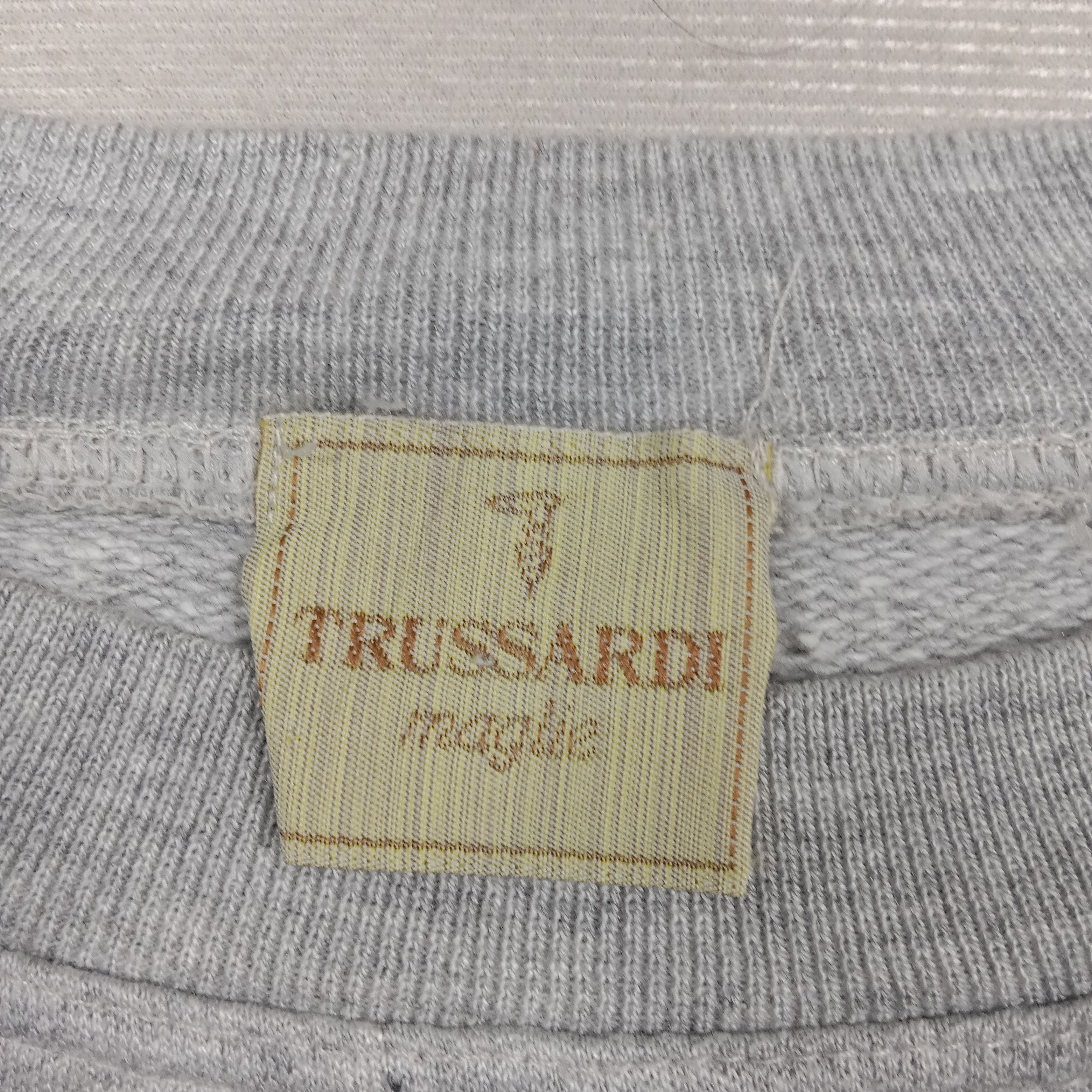 Trussardi Trussardi Maglie Logo Sweatshirt C279N16 Size US L / EU 52-54 / 3 - 3 Thumbnail