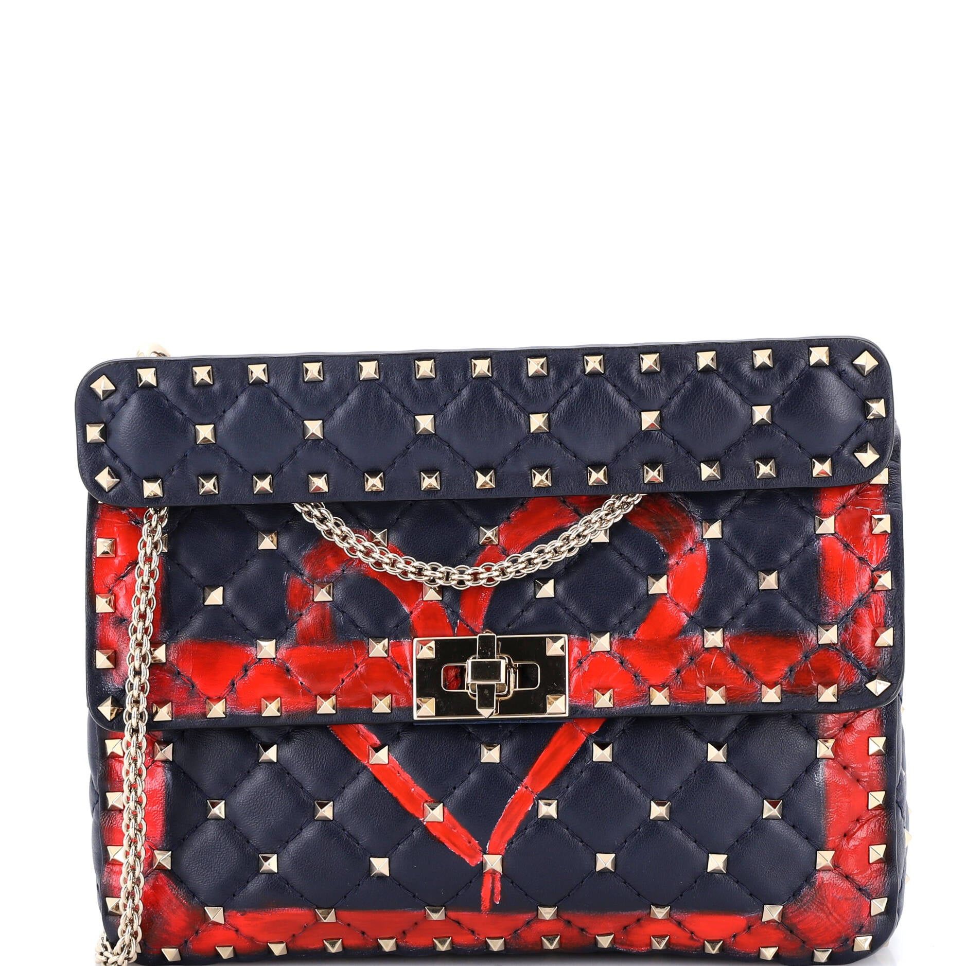 Valentino Rockstud Spike Flap Bag Size ONE SIZE - 1 Thumbnail
