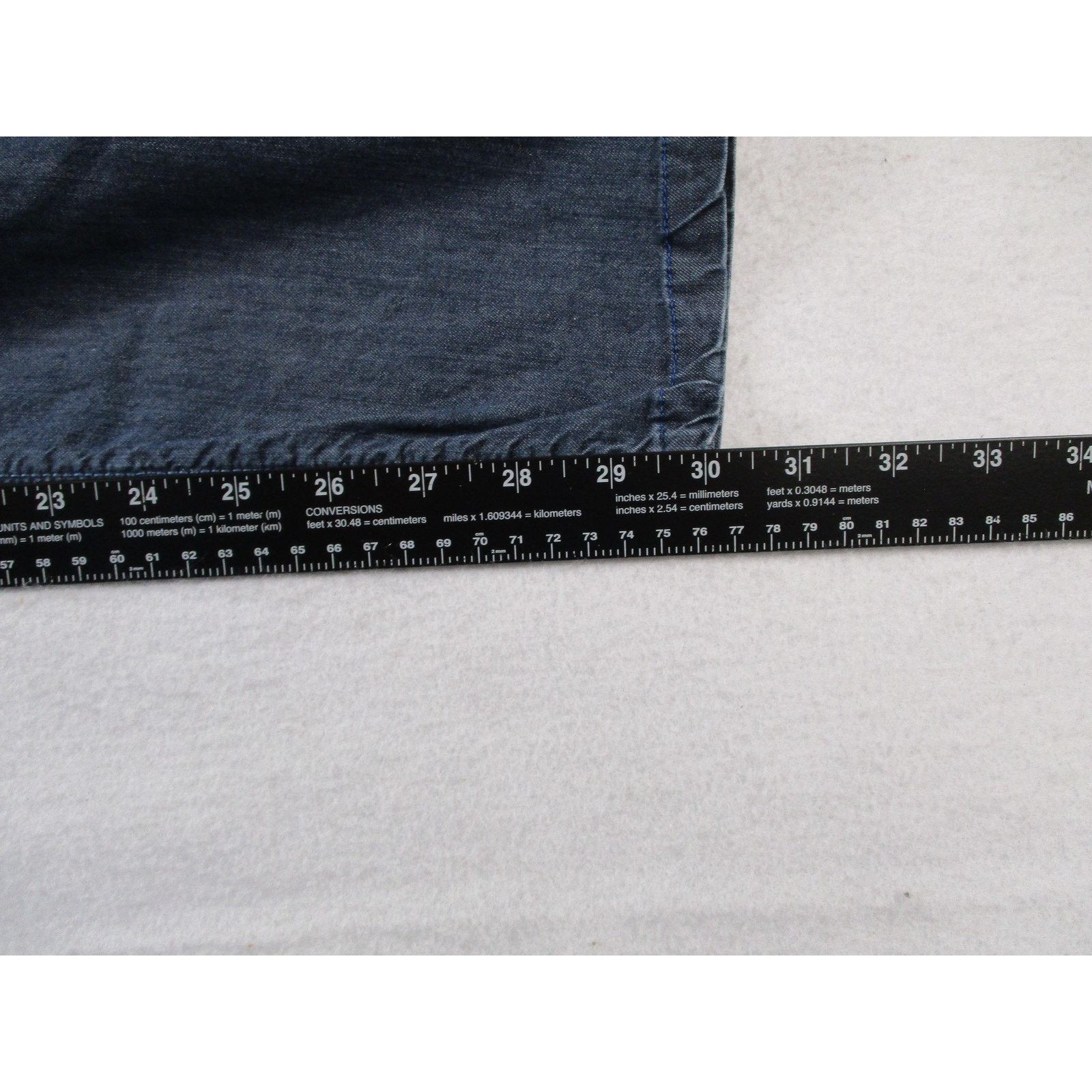 Hugo Boss Hugo Boss Jeans Mens 38x30 Blue Rinse Stretch Straight Leg Size US 38 / EU 54 - 11 Thumbnail