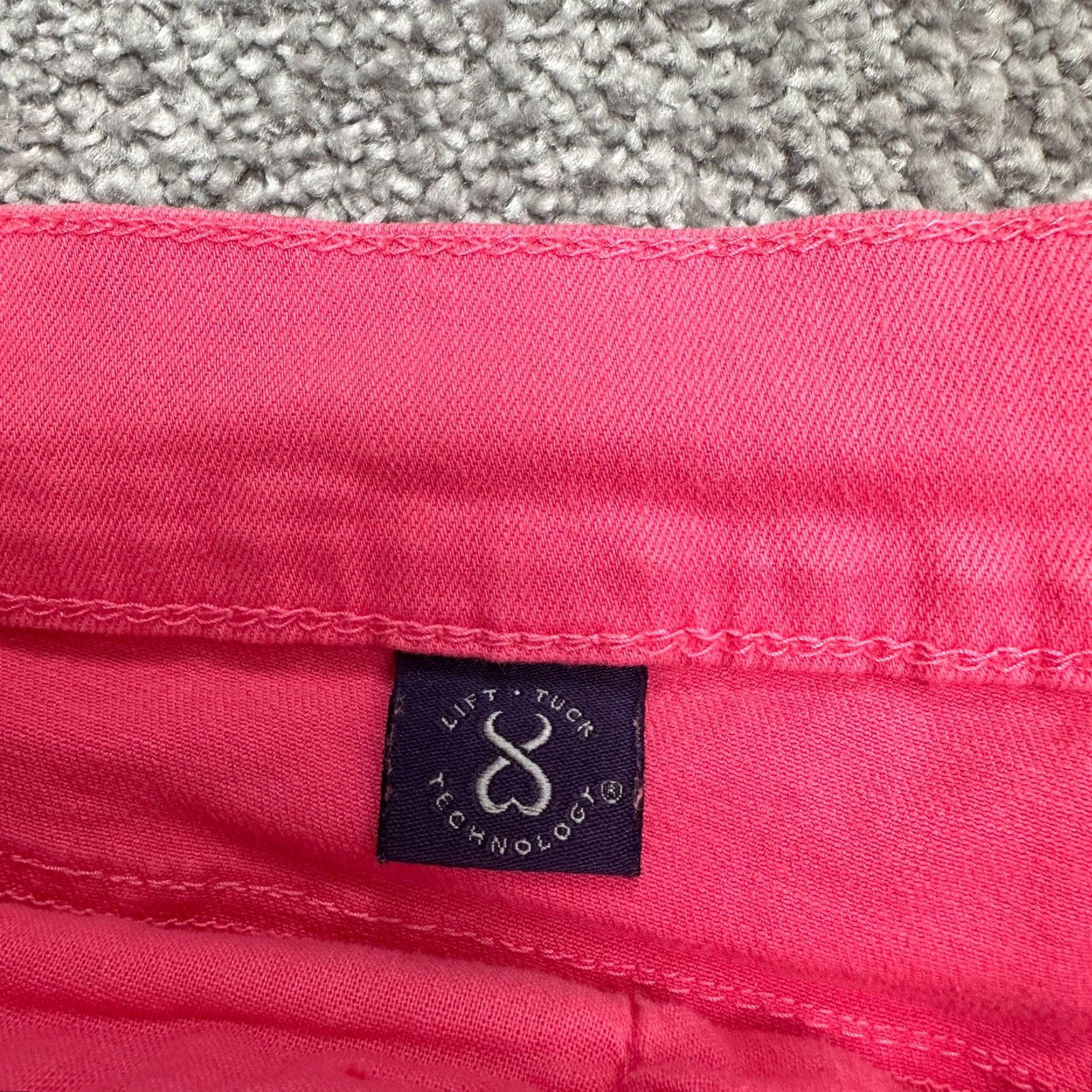 NYDJ NYDJ Jeans Women's Size 2 Pink Crop Mid Rise Straight Leg Denim 29x20.5 Cotton Spandex Size 26" / US 2 / IT 38 - 6 Thumbnail