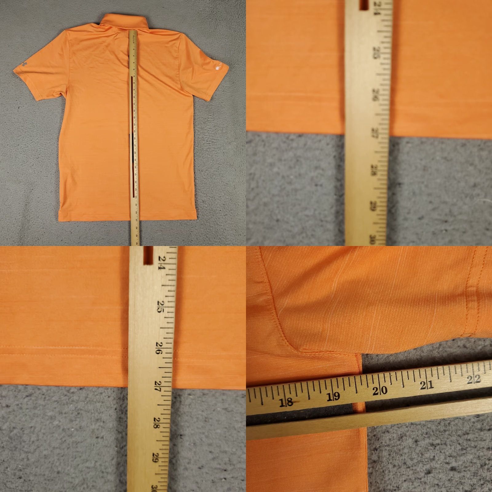 Under Armour Under Armour Polo Shirt Mens Small Orange Uline Casual Short Sleeve * Under Armour Polo Shirt Mens Small Orange Casual Short Sleeve Uline * Size US S / EU 44-46 / 1 - 8 Thumbnail