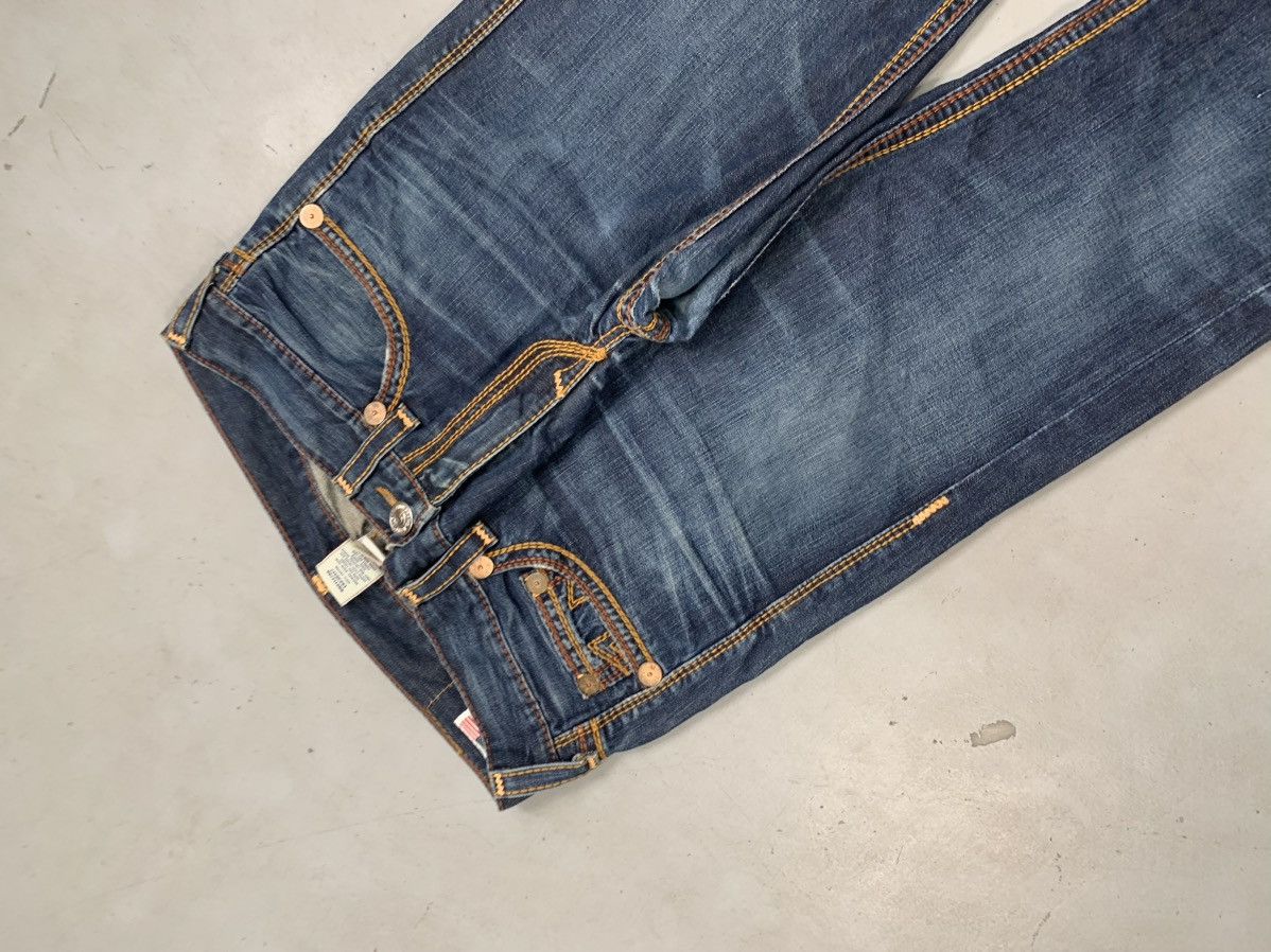 True Religion Vintage true religion thread embroidered straight denim Size US 36 / EU 52 - 8 Thumbnail