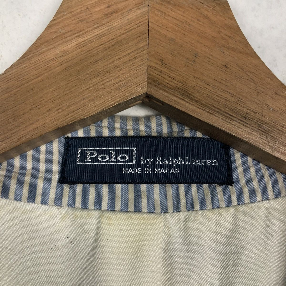 Polo Ralph Lauren 🔥Vtg Hickory Chore Jacket Polo Ralph Lauren Macau Made Size US M / EU 48-50 / 2 - 13 Thumbnail