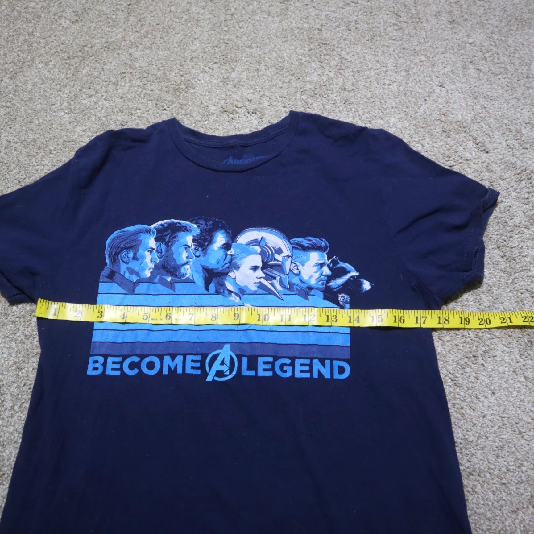 Vintage VINTAGE MARVEL AVENGERS Shirt Men M Blue Logo Endgame 90s Boys? Size US M / EU 48-50 / 2 - 4 Thumbnail