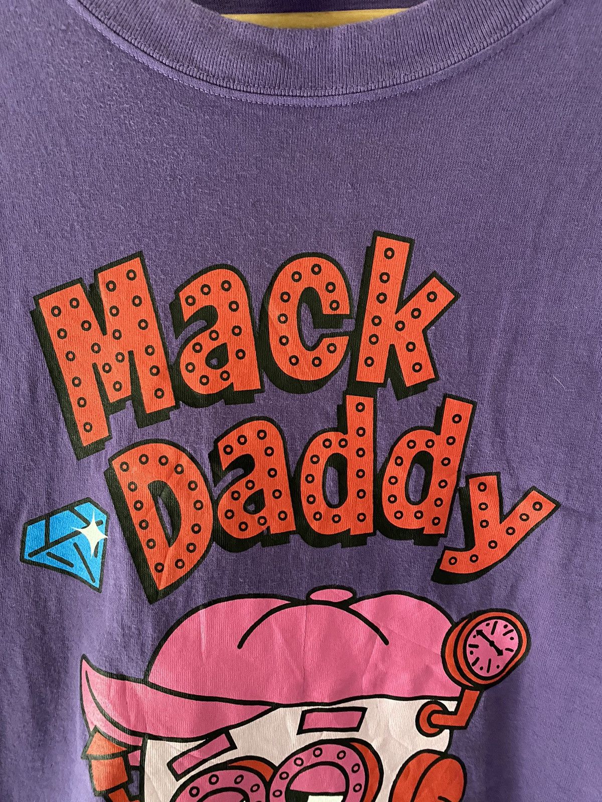 Japanese Brand 2000s Mack Daddy Japan Funky face rap tee Size US XL / EU 56 / 4 - 4 Thumbnail