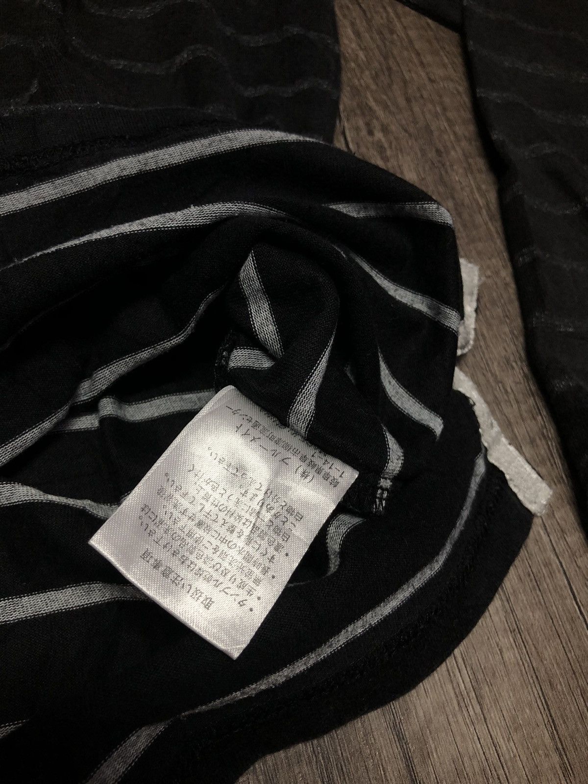 Designer × Vintage × Yohji Yamamoto Sacsny Y'saccs Y's Yohji Yamamoto Long Sleeve Tee Shirt Size US M / EU 48-50 / 2 - 19 Thumbnail