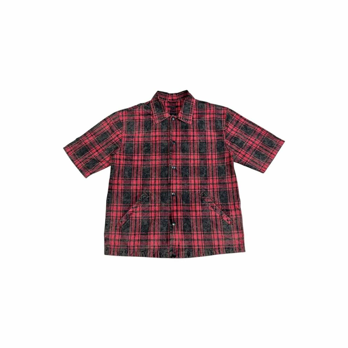 Hysteric Glamour × If Six Was Nine × Japanese Brand 🔥Sick Y2K Bike Star Dust Flannel Shirt Punk Size US L / EU 52-54 / 3 - 4 Thumbnail