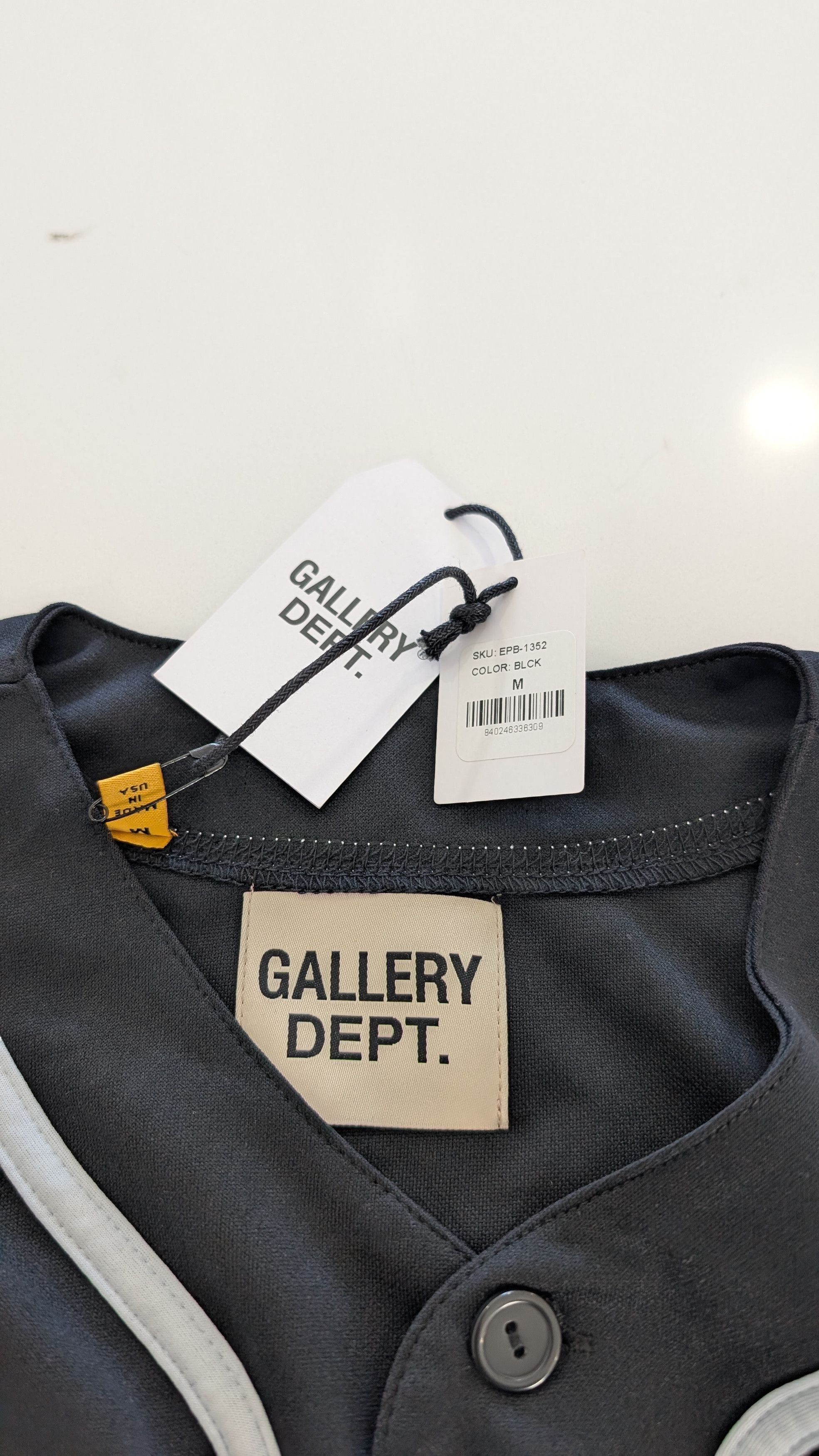 Gallery Dept. Gallery Dept. Echo Park Baseball Jersey Black Size US M / EU 48-50 / 2 - 12 Thumbnail
