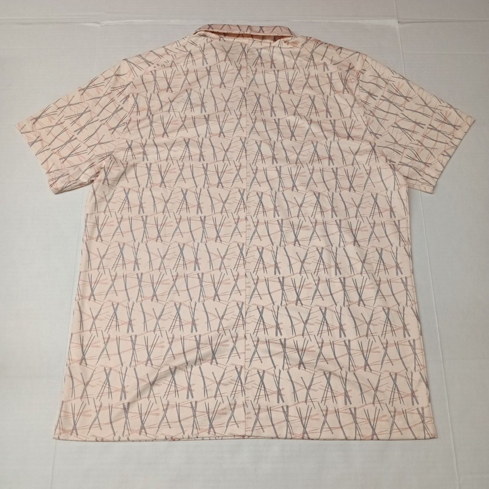 Nike Nike Golf Tour Dri-Fit Polo Shirt Mens L Beige/Pink Athletic Size US L / EU 52-54 / 3 - 7 Thumbnail