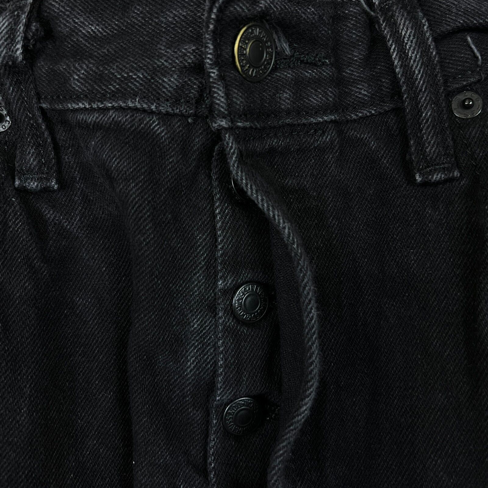 Levi's × Vintage Levi's 501 Jeans 34x29 Straight Leg Fit Faded Denim Pants Size US 34 / EU 50 - 3 Thumbnail