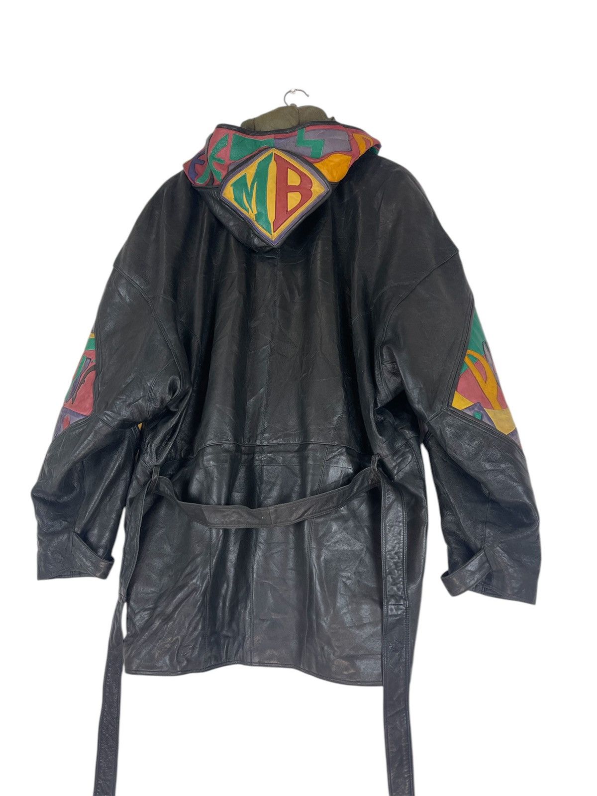 Marc Buchanan PELLE PELLE MARC BUCHANAN HOODIE LEATHER JACKET Size US M / EU 48-50 / 2 - 15 Thumbnail