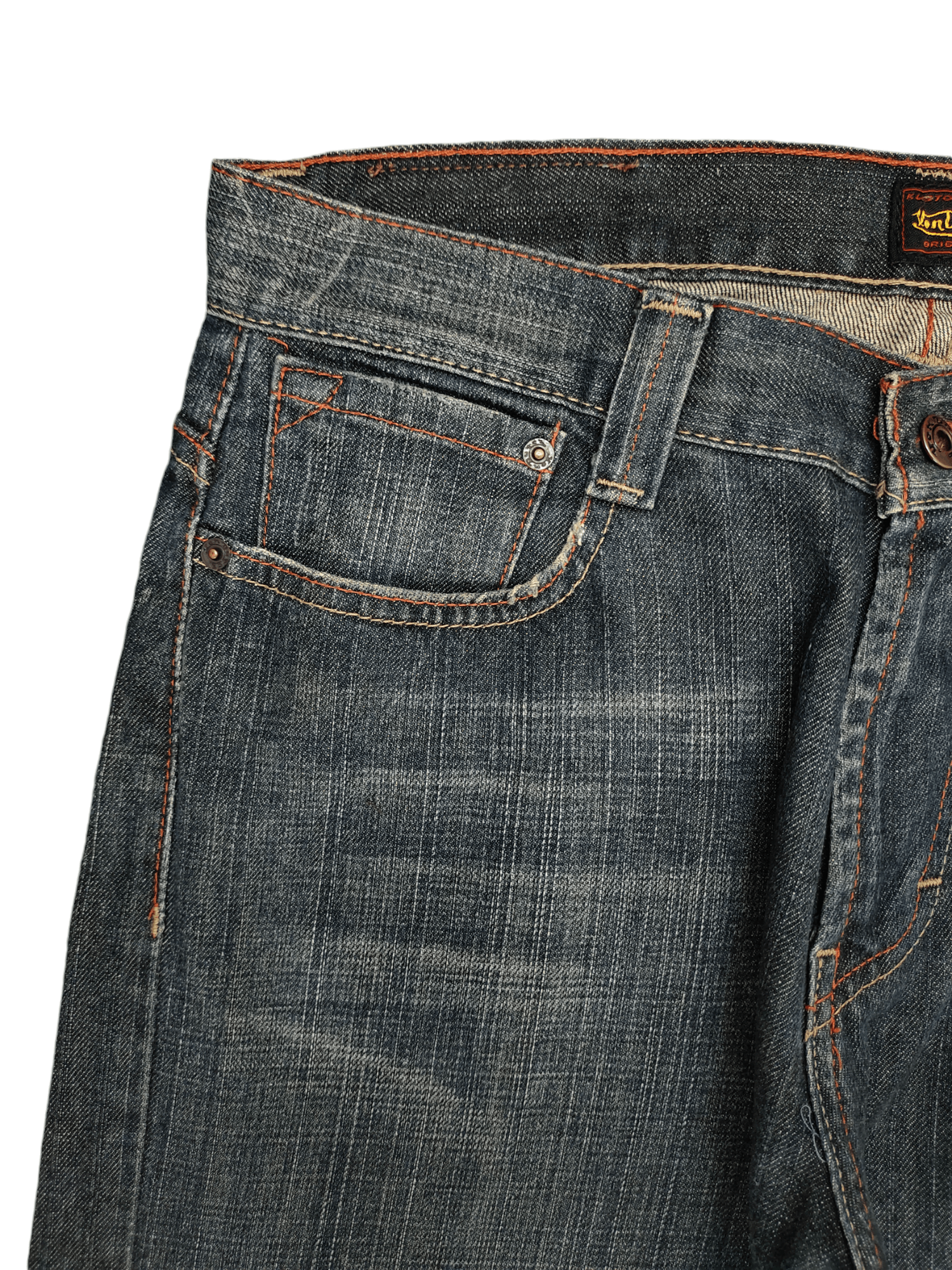 Von Dutch Vintage Y2k Von Dutch Distress Denim Jeans Size US 34 / EU 50 - 3 Thumbnail