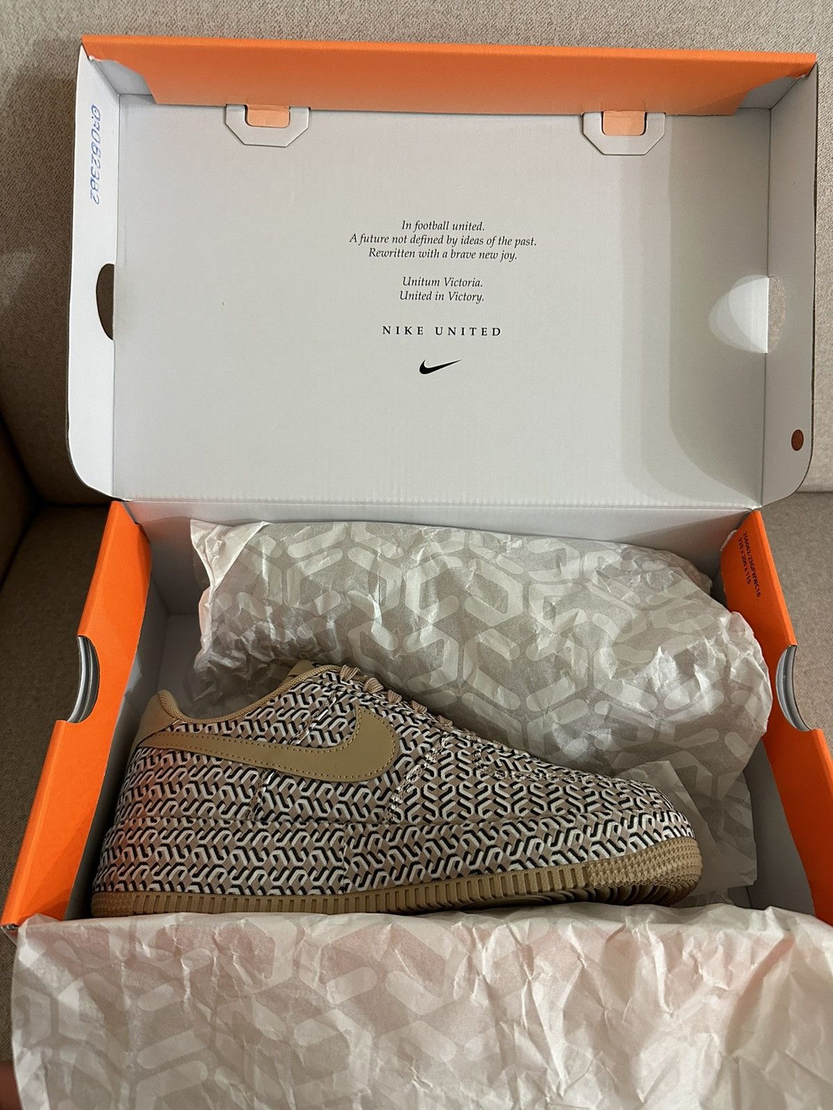 image of Nike Air Force 1 Lx Shoes Brown Dz2789-200, Women's (Size 7.5)