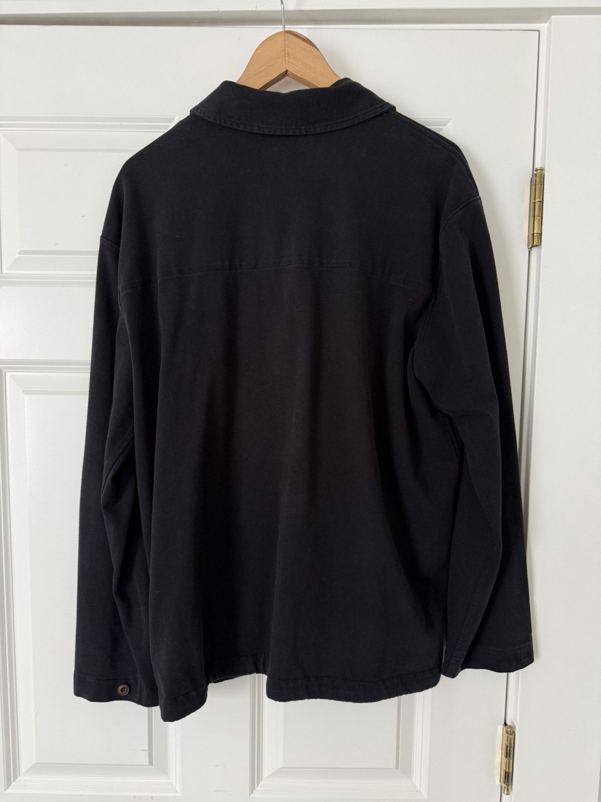 Yohji Yamamoto Dark navy lightweight wool jacket Size US L / EU 52-54 / 3 - 4 Thumbnail