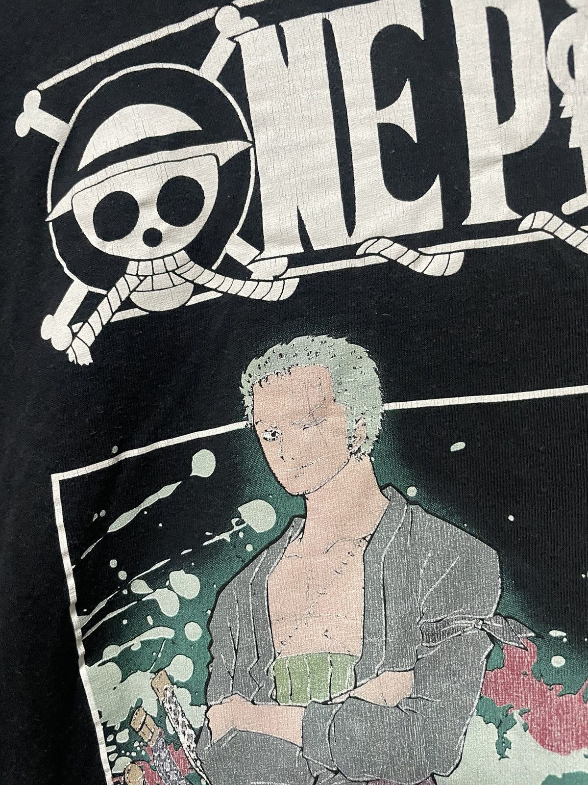 Anime One Piece Big Graphic T Shirt Anima Tee Luffy Size US XXL / EU 58 / 5 - 3 Thumbnail