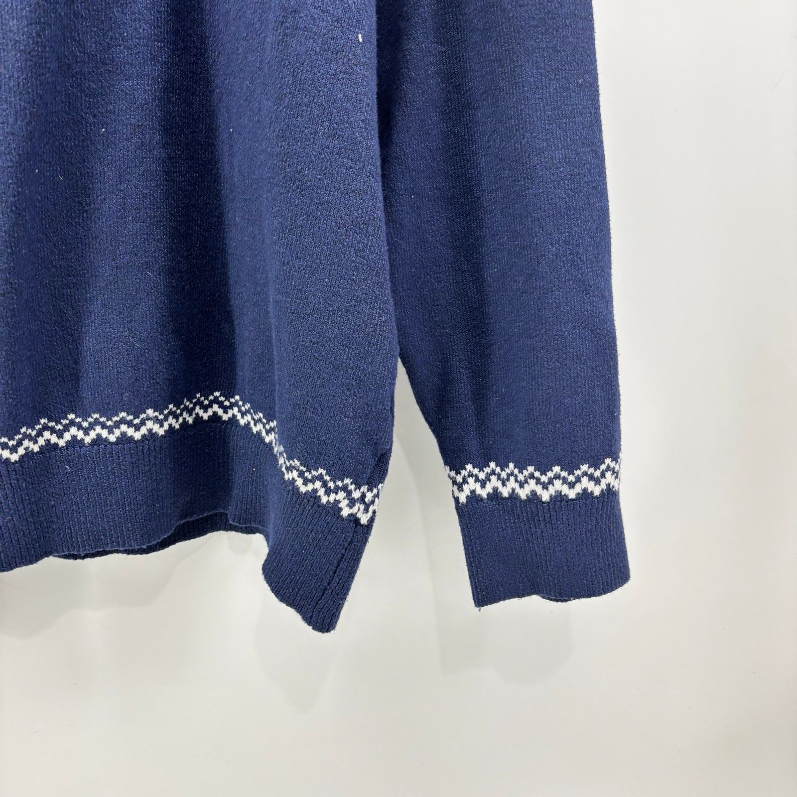 Lands' End Lands End Men's Size XL Sweater Navy Blue Bear Christmas Size US XL / EU 56 / 4 - 9 Thumbnail