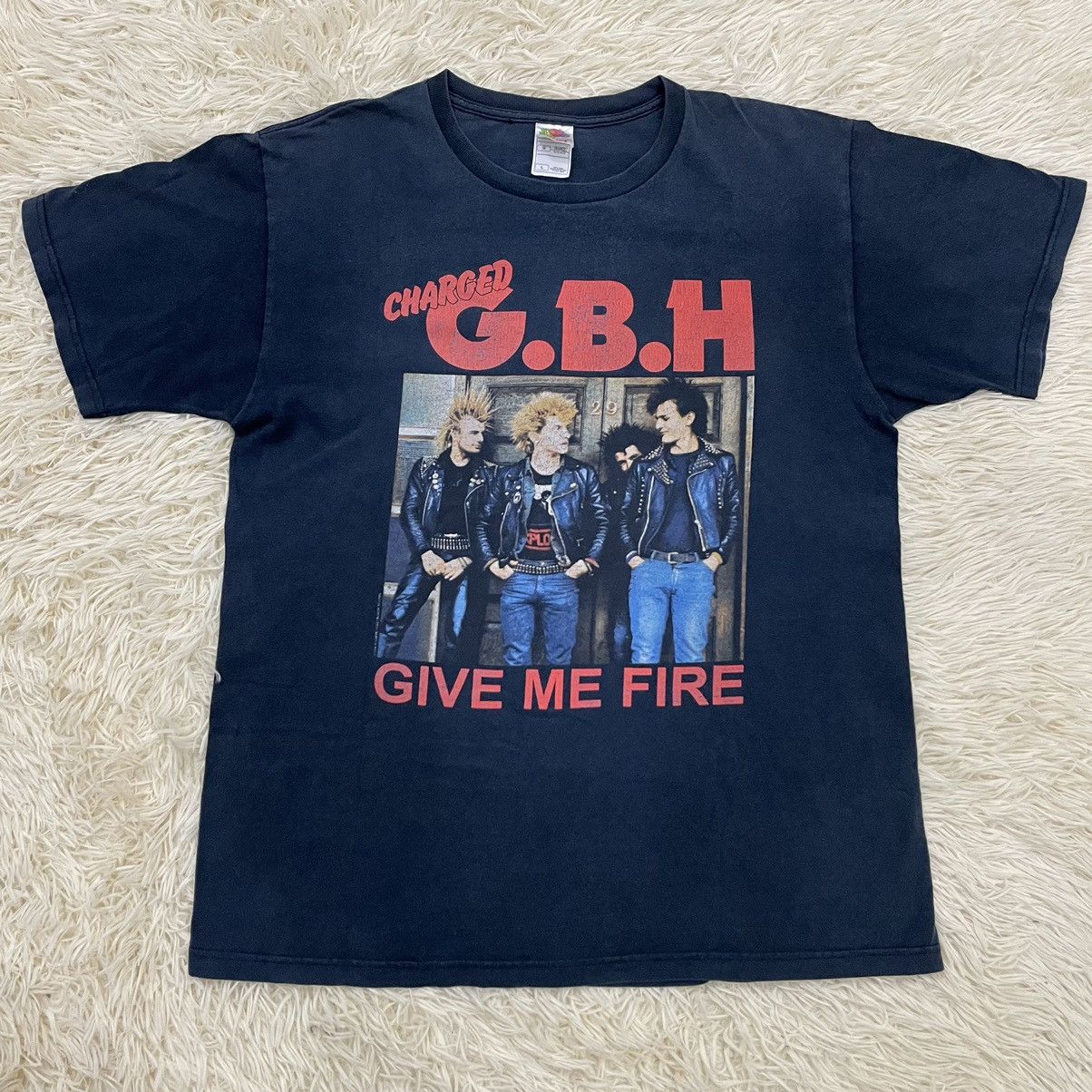 Vintage Vintage Charged G.B.H “Give Me Fire” Punk Not Dead GBH | Grailed