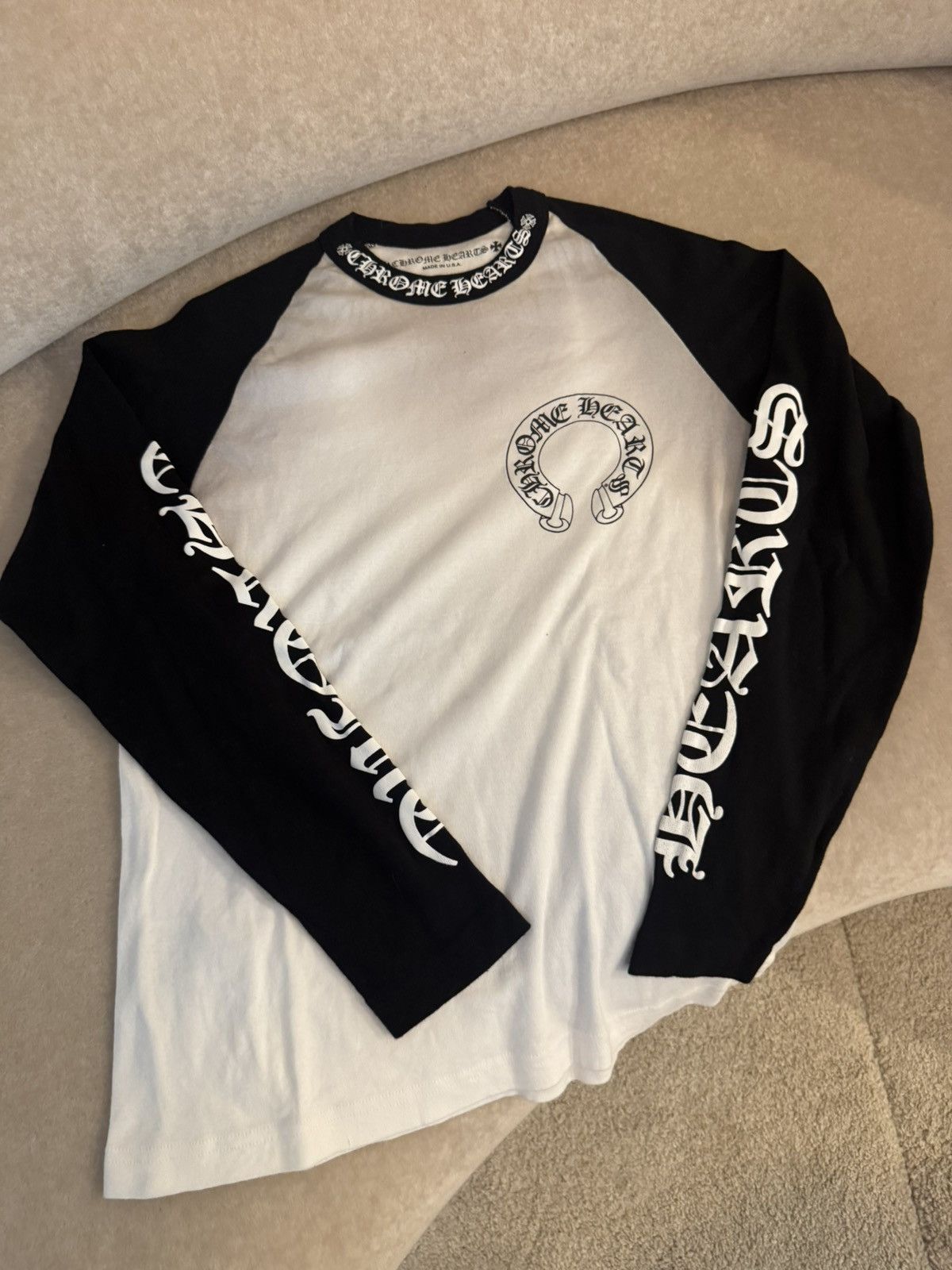 Chrome Hearts B/W Longsleeve sz M