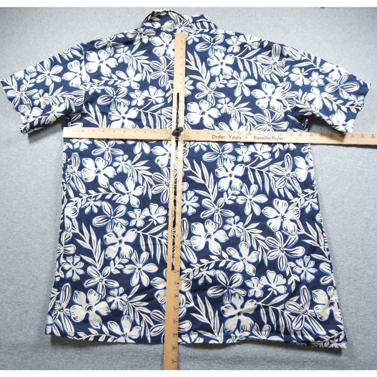 Vintage VINTAGE Krazy Klothes Hawaiian Shirt Mens Medium Blue Floral AOL 9.0 Software Size US M / EU 48-50 / 2 - 7 Thumbnail