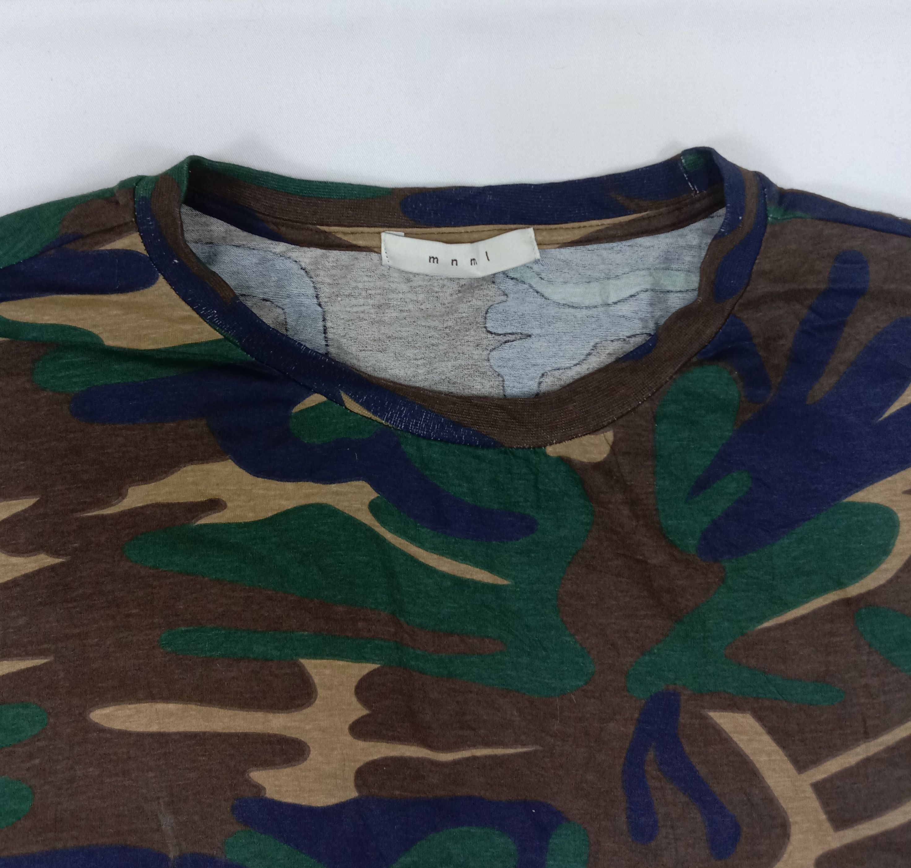 MNML Vintage MNML Camo Army T Shirt Size US XL / EU 56 / 4 - 2 Thumbnail