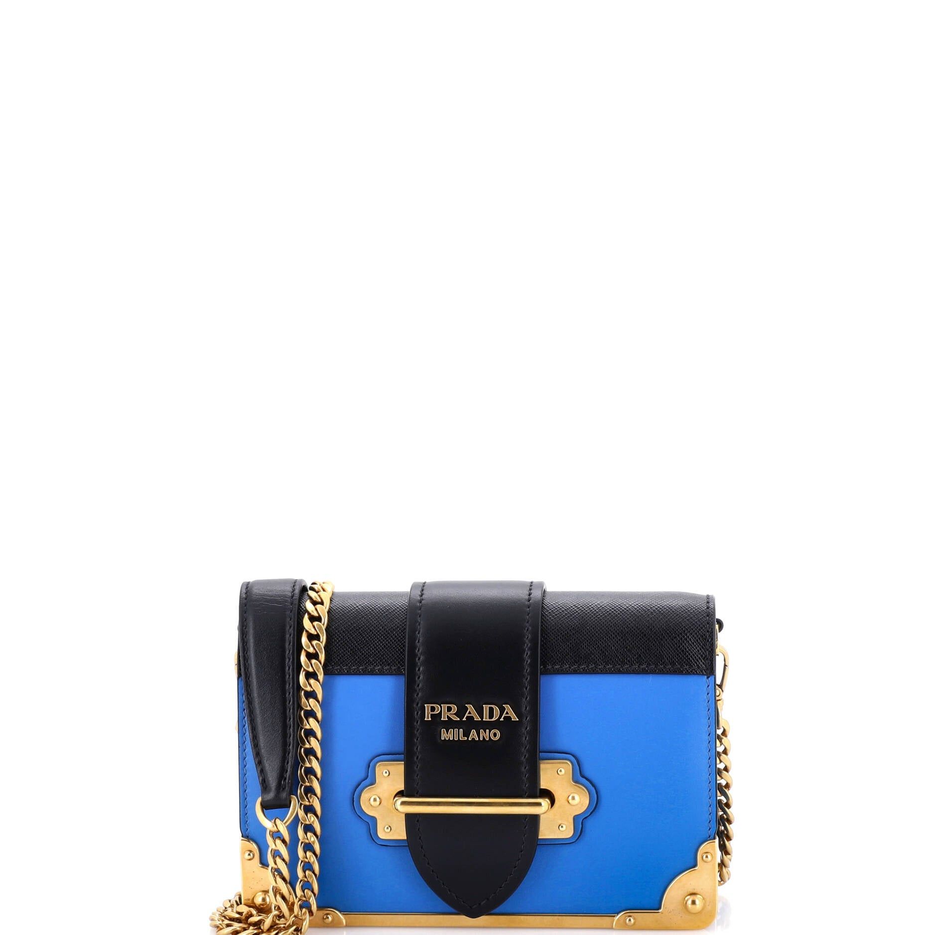 Prada Cahier Chain Crossbody Bag Size ONE SIZE - 1 Thumbnail