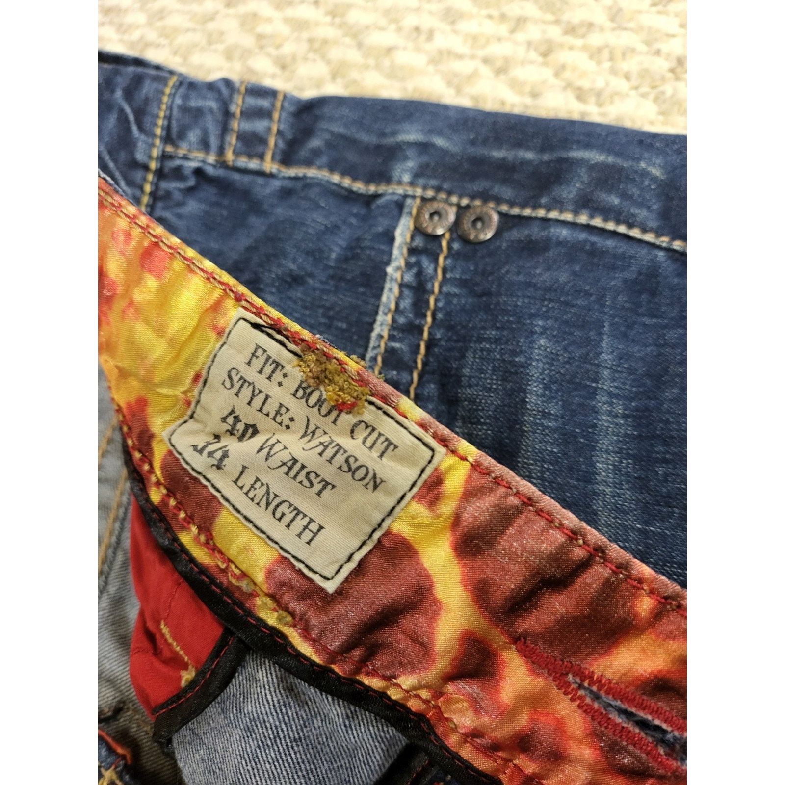 Other Remtee Jeans Mens Size 40x34 Perfect Condition Size US 40 / EU 56 - 9 Thumbnail