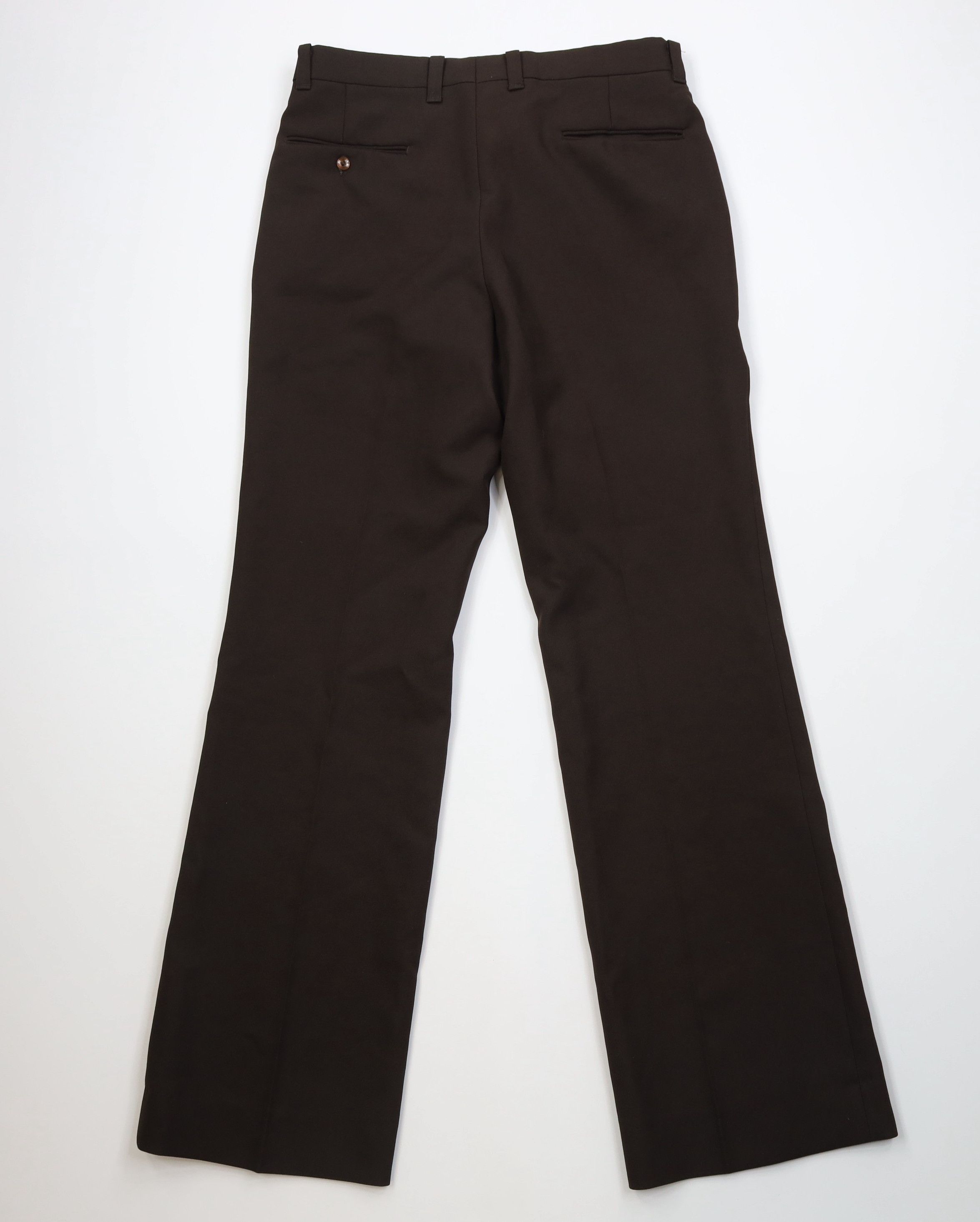Vintage Vintage 70s Streetwear Bell Bottoms Chino Pants Brown USA Size US 34 / EU 50 - 8 Thumbnail